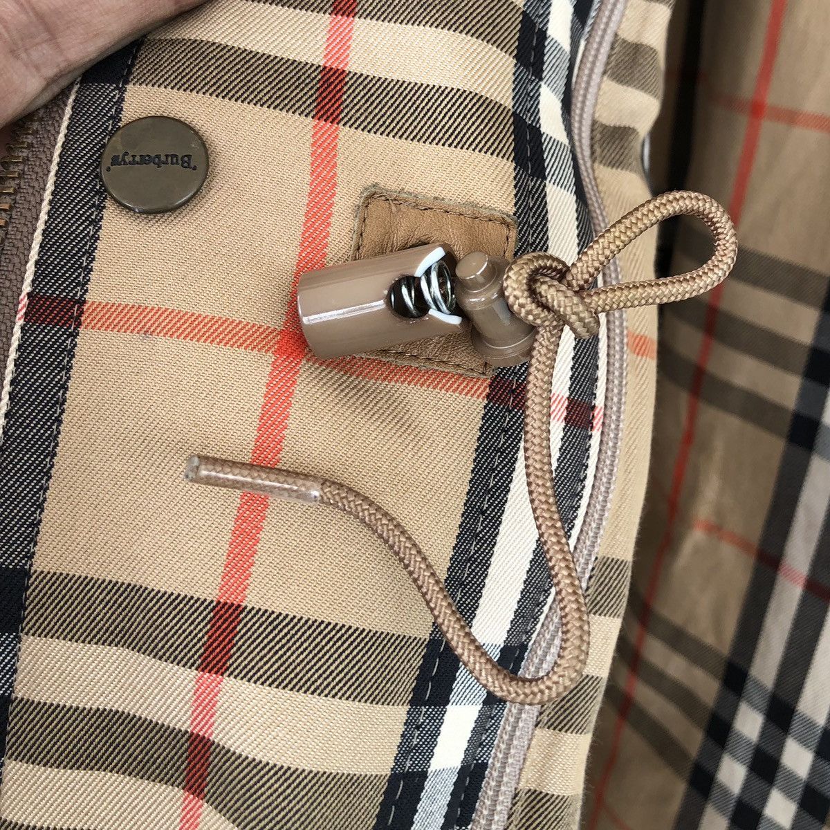 Burberry VTG Burberry London Lined Feathers Novacheck Parka Jacket Size US L / EU 52-54 / 3 - 21 Thumbnail