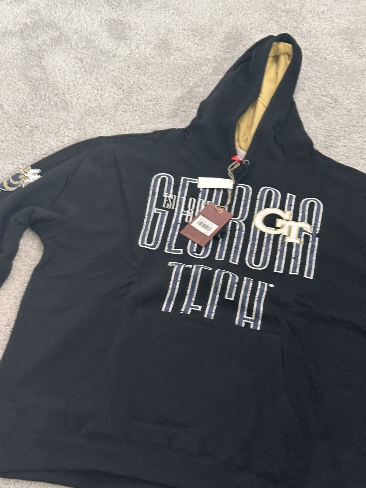 Mitchell & Ness Mitchell & Ness NCAA Georgia Tech Hoodie 2XL NWT Size US XXL / EU 58 / 5 - 8 Thumbnail