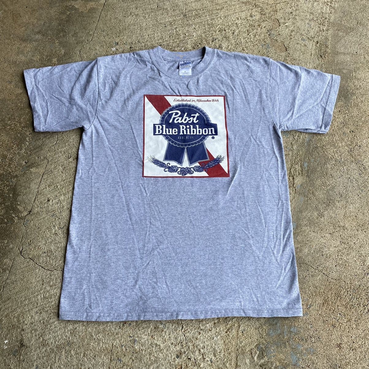 Vtg 80s Pabst Blue Ribbon Beer Blues T-Shirt Sz XL Single