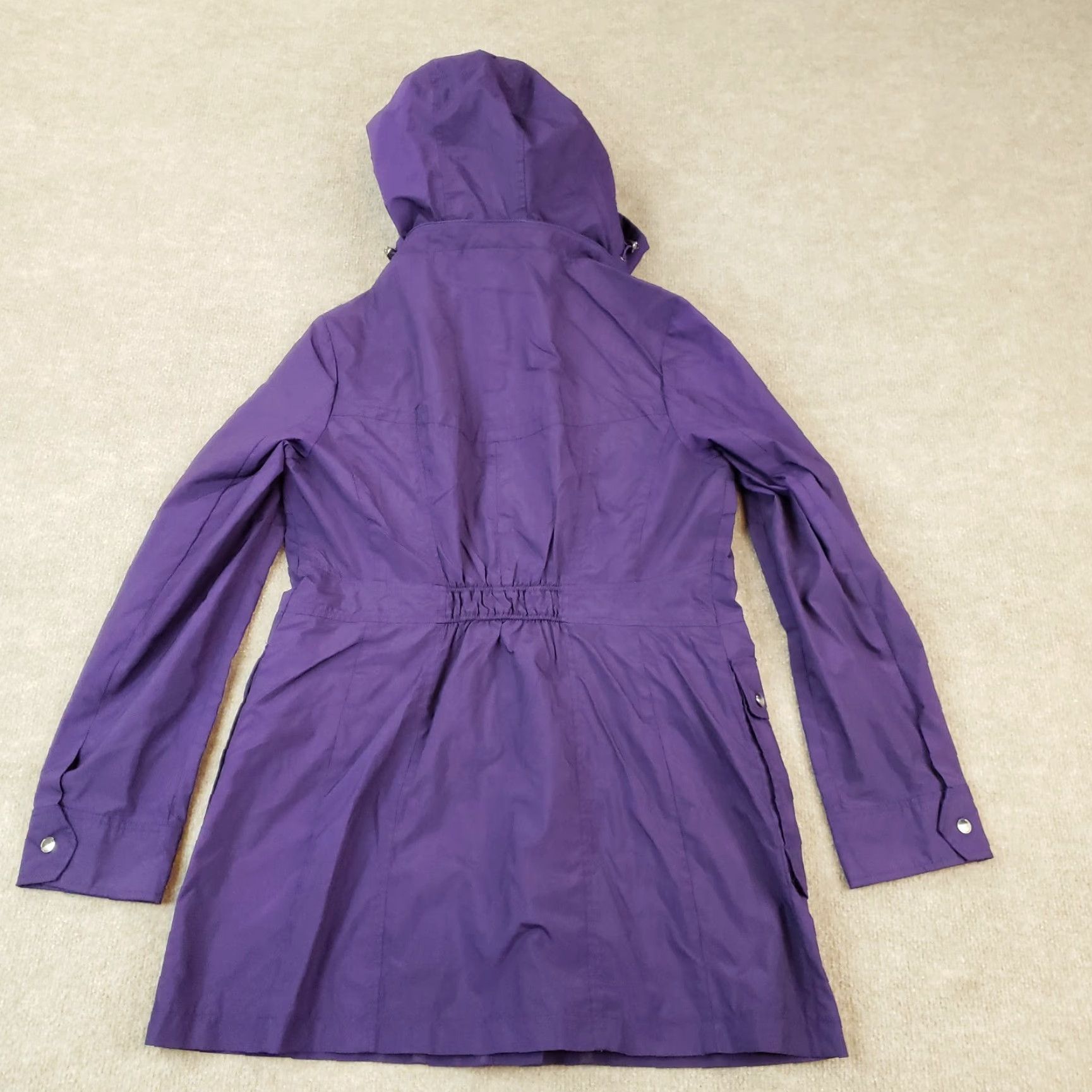 Cole Haan Cole Haan Jacket Womens Medium Purple Full Zip Hooded Pockets Lightweight Casual Windbreaker Size M / US 6-8 / IT 42-44 - 8 Thumbnail
