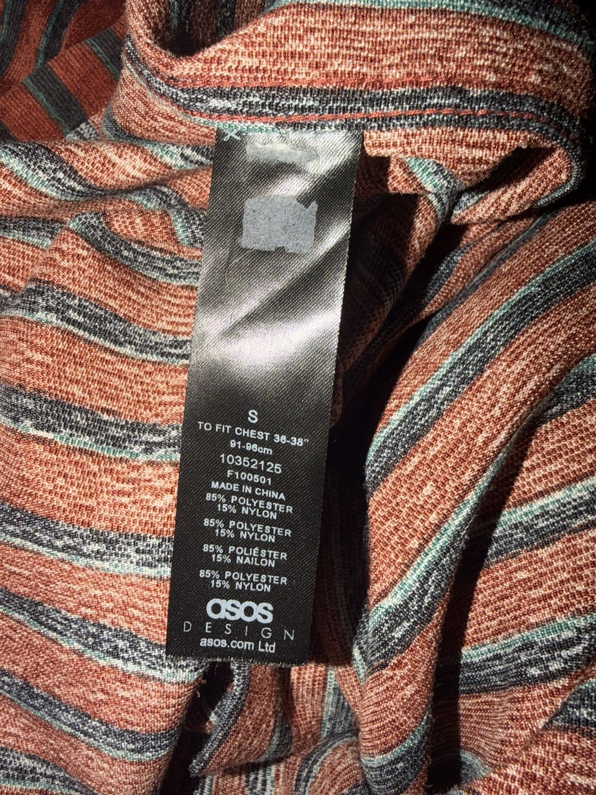 Asos Asos corduroy striped 70s academia button down shirt small Size US S / EU 44-46 / 1 - 7 Thumbnail