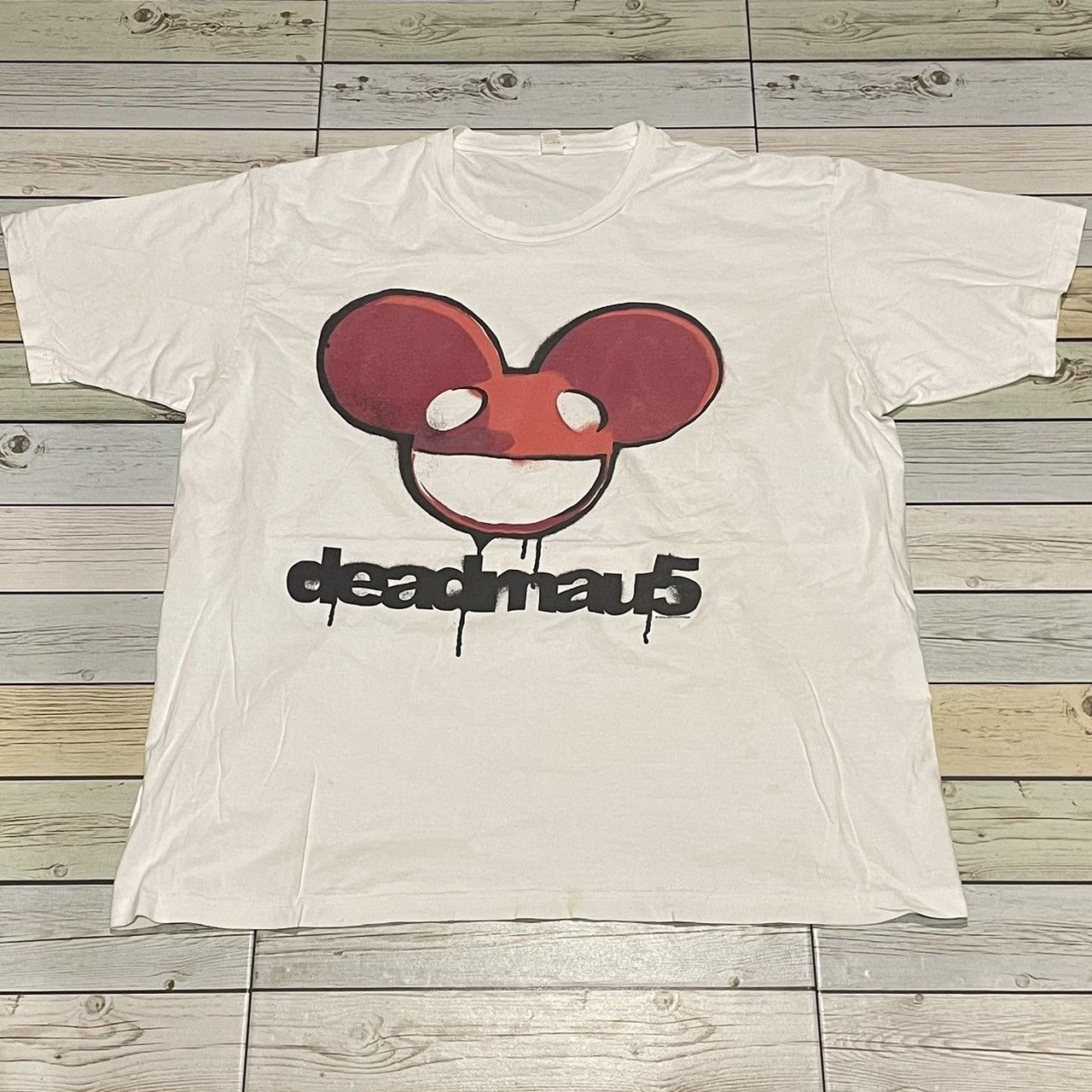 Rare Y2K Deadmau5 Band Tour Tee