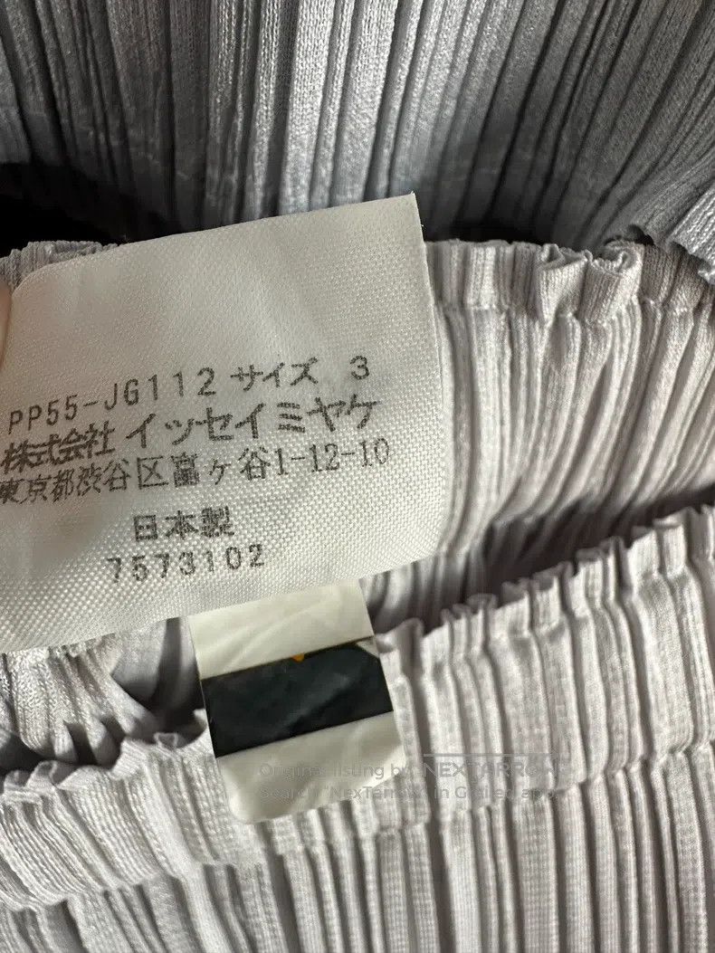 Issey Miyake Issey Miyake size:3 Gray Midi Skirt Size 31" - 6 Thumbnail