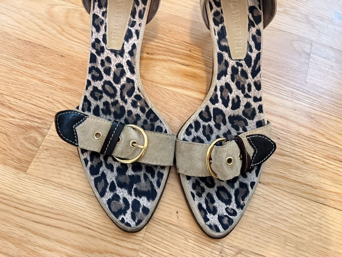 Other Paul Warmer Sandalen – Animal Print & Buckle Design Size US 7 / IT 37 - 5 Thumbnail