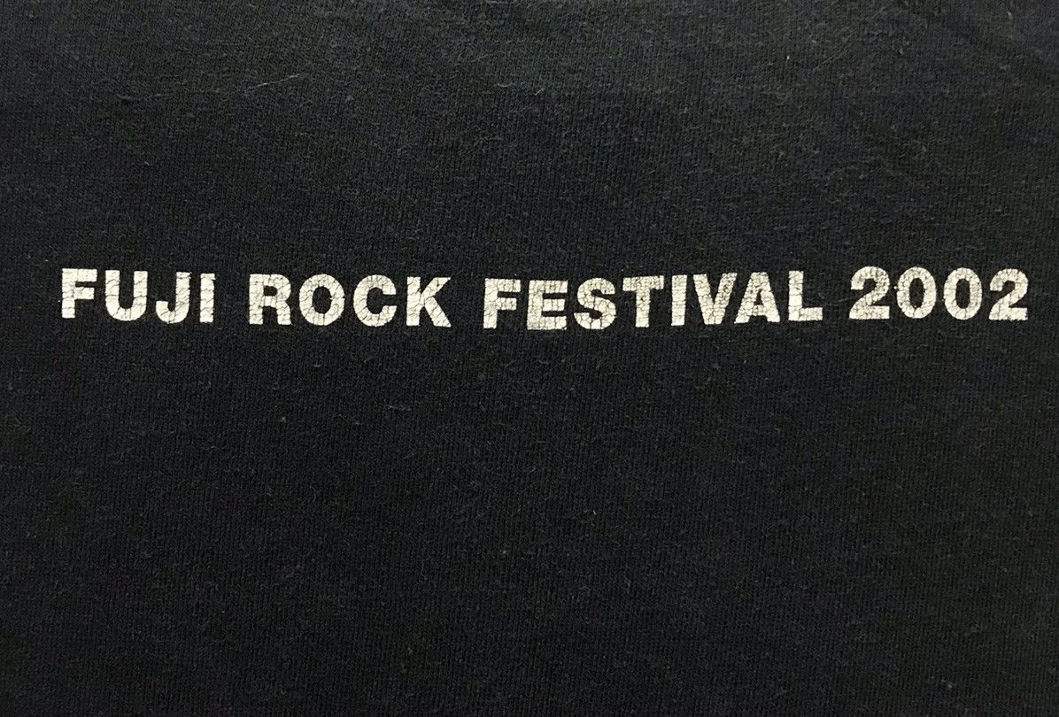 Band Tees × Vintage Vintage Television Band FUJI Rock Festival 2002 Shirt Size US M / EU 48-50 / 2 - 4 Thumbnail