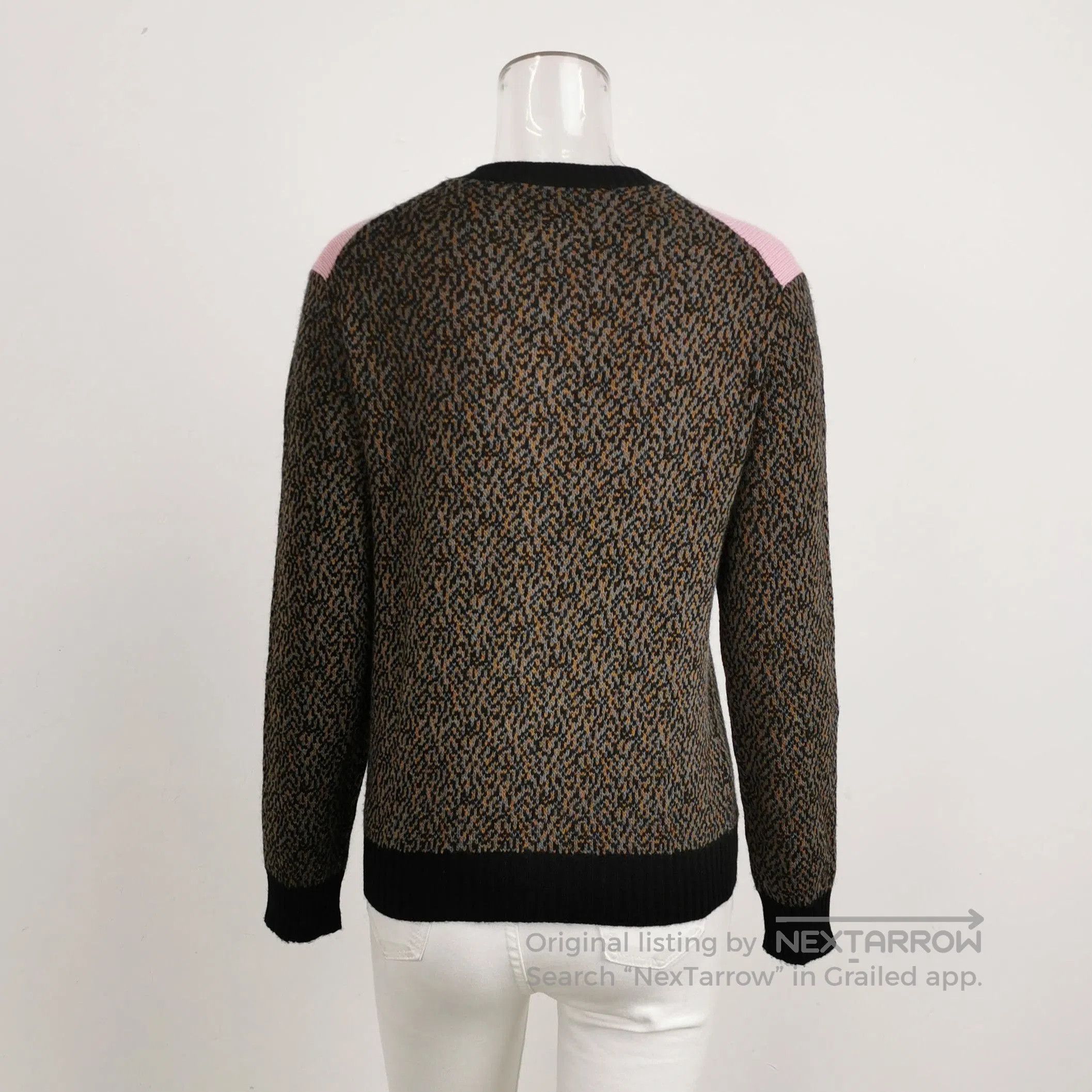 Prada Prada Colorblock Knit Sweater with Round Neck . Size S / US 4 / IT 40 - 2 Thumbnail