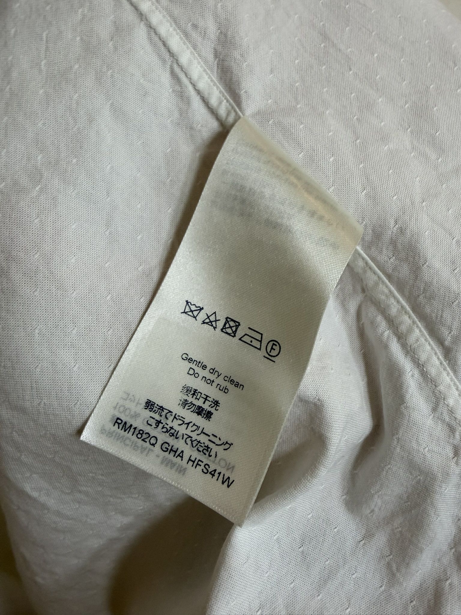Louis Vuitton Louis Vuitton / Oxford Shirt White Regular Fit / 41 Size US M / EU 48-50 / 2 - 9 Thumbnail