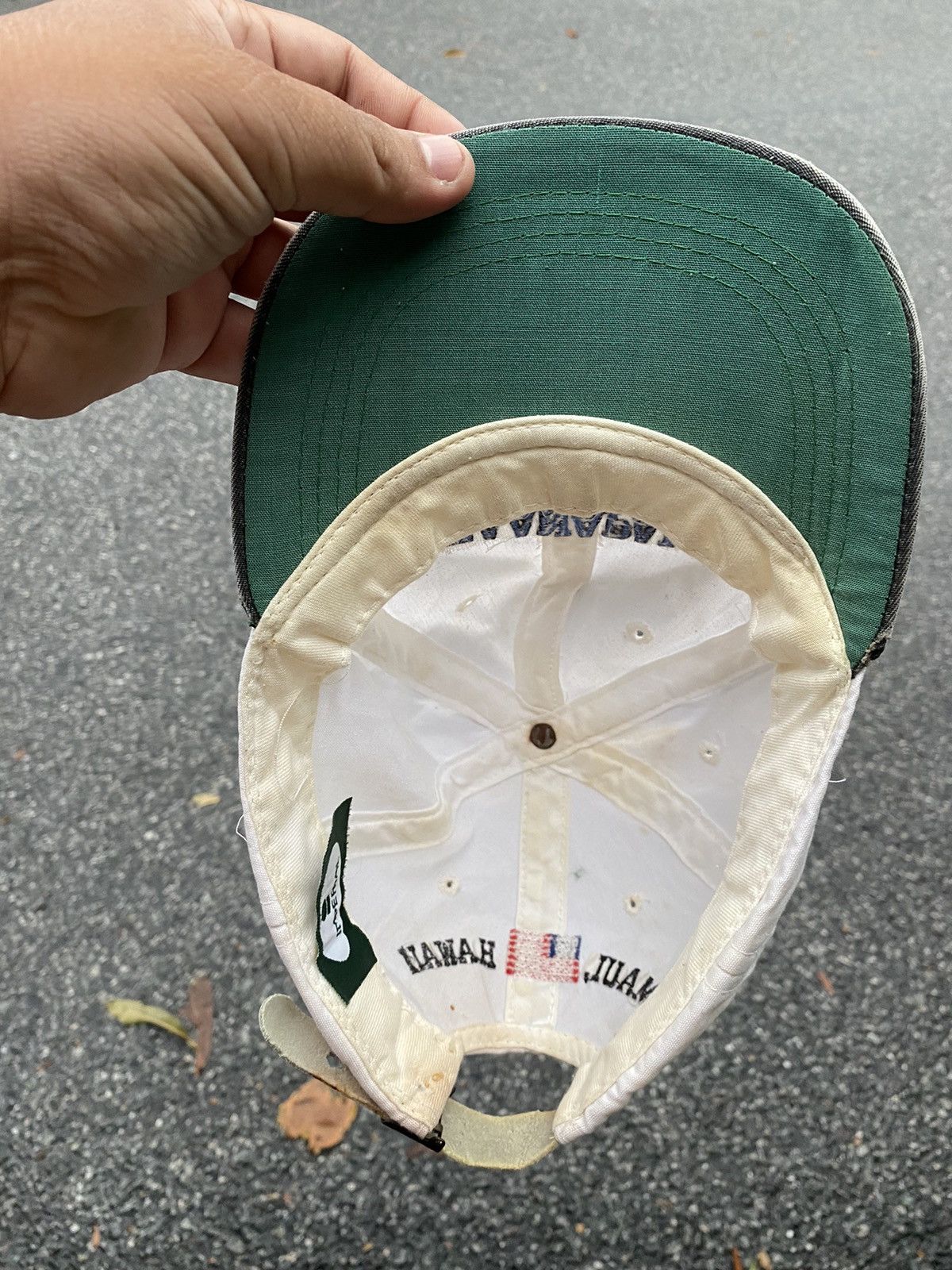 Vintage Vintage 70s rare Kaanapali golf flag Maui Hawaii Adjustable Size ONE SIZE - 4 Thumbnail