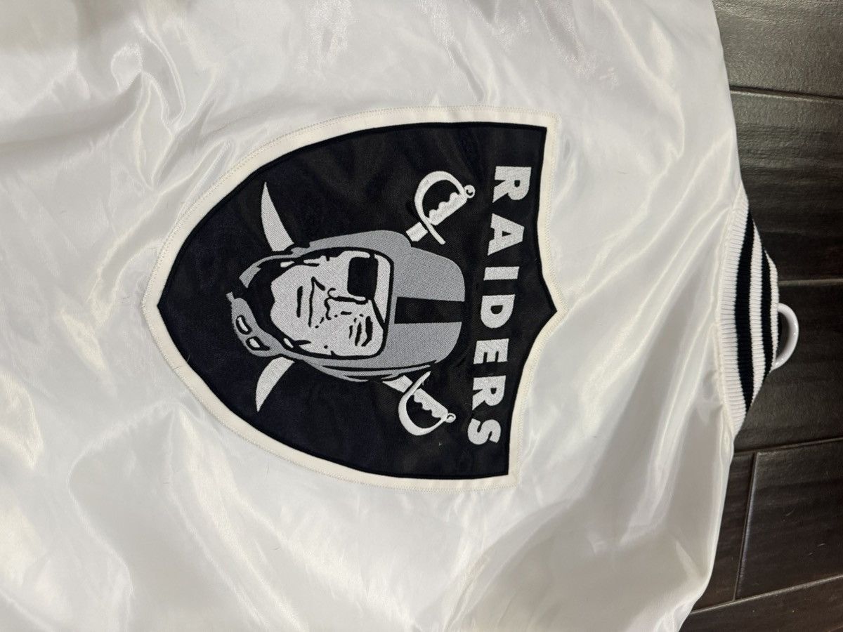 Starter Raiders Black Label Silver Black Satin Starter Jacket Sz M Size US M / EU 48-50 / 2 - 3 Thumbnail