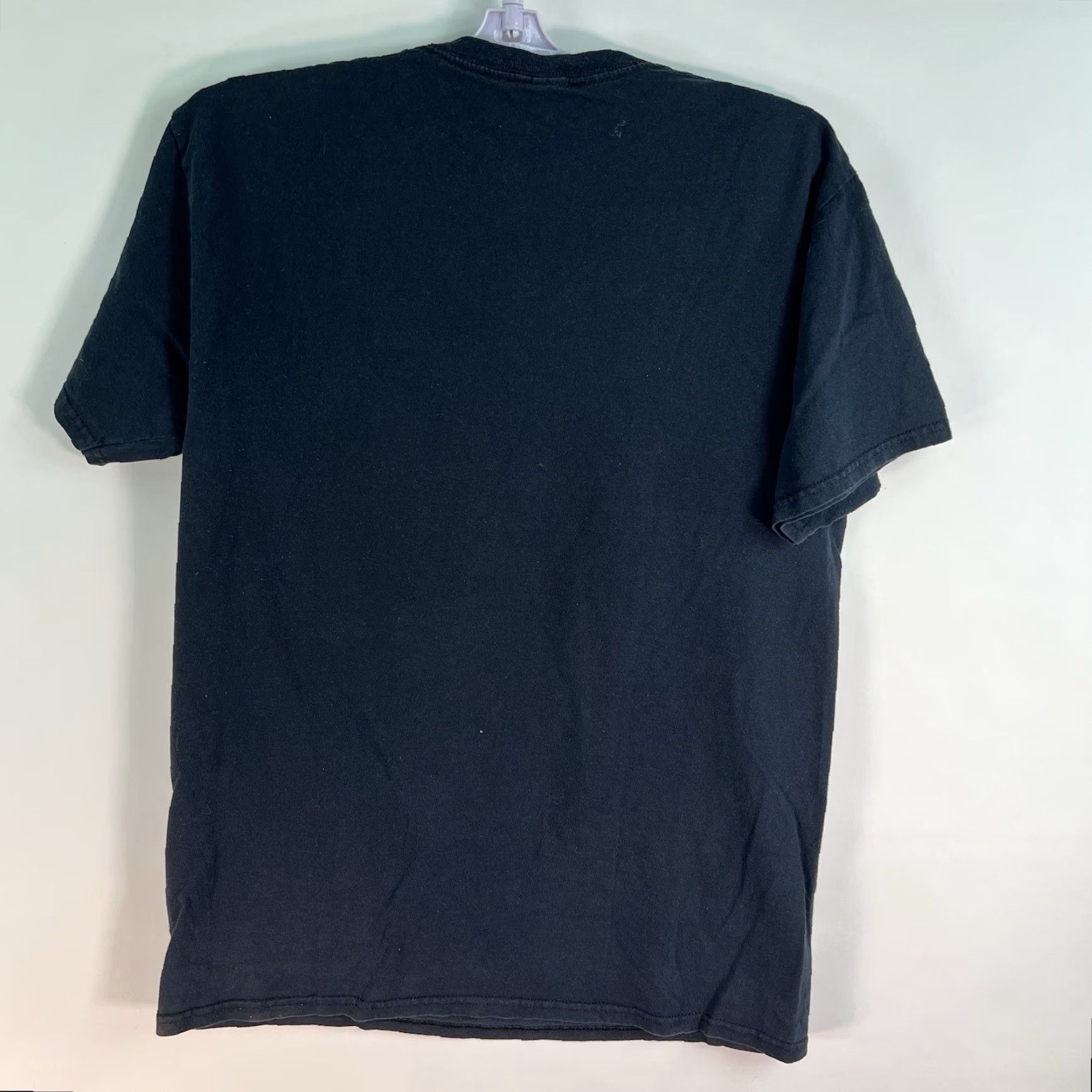 Vintage Bob Ross Men’s Painter Galaxy Palette T-Shirt Sz S Black Shirt Mens Graphic Tee 100% Cotton Crew Neck Short Sleeve Vintage No Size US M / EU 48-50 / 2 - 3 Thumbnail