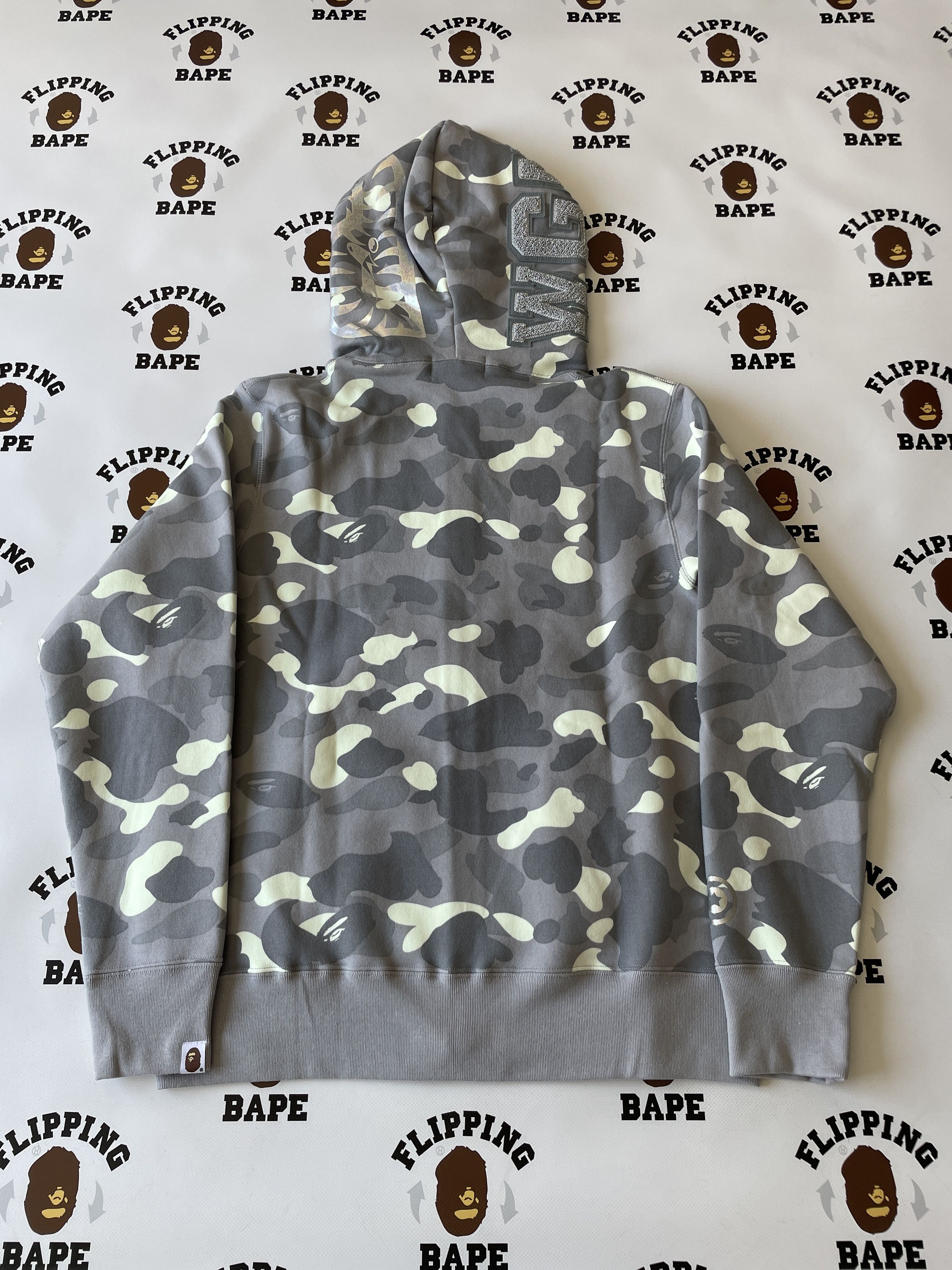 Bape BAPE CITY CAMO SHARK FULL ZIP HOODIE (SS24) Size US XXL / EU 58 / 5 - 3 Thumbnail