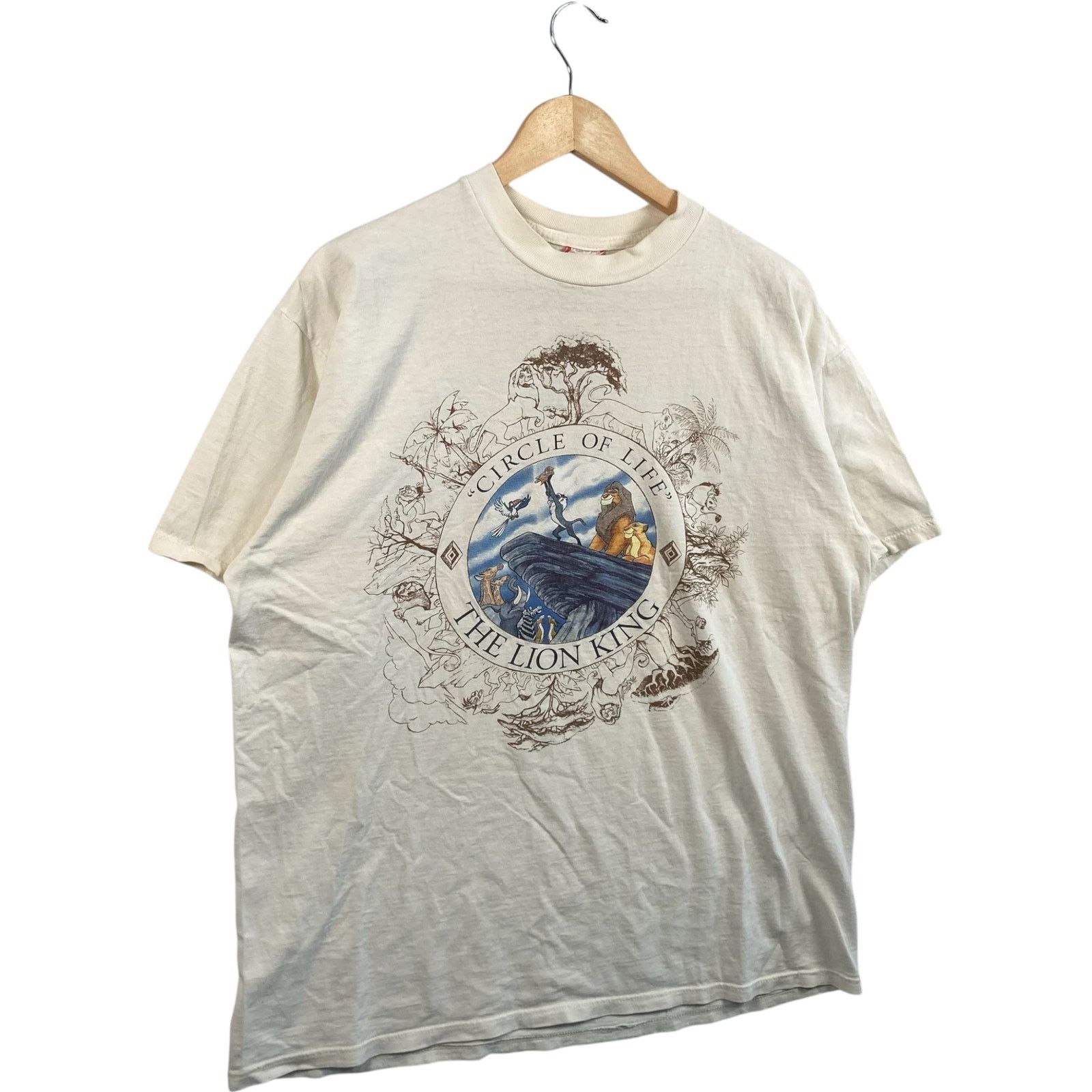 Disney Vintage Disney The Lion King "Circle Of Life" Tee XL Size US XL / EU 56 / 4 - 4 Thumbnail