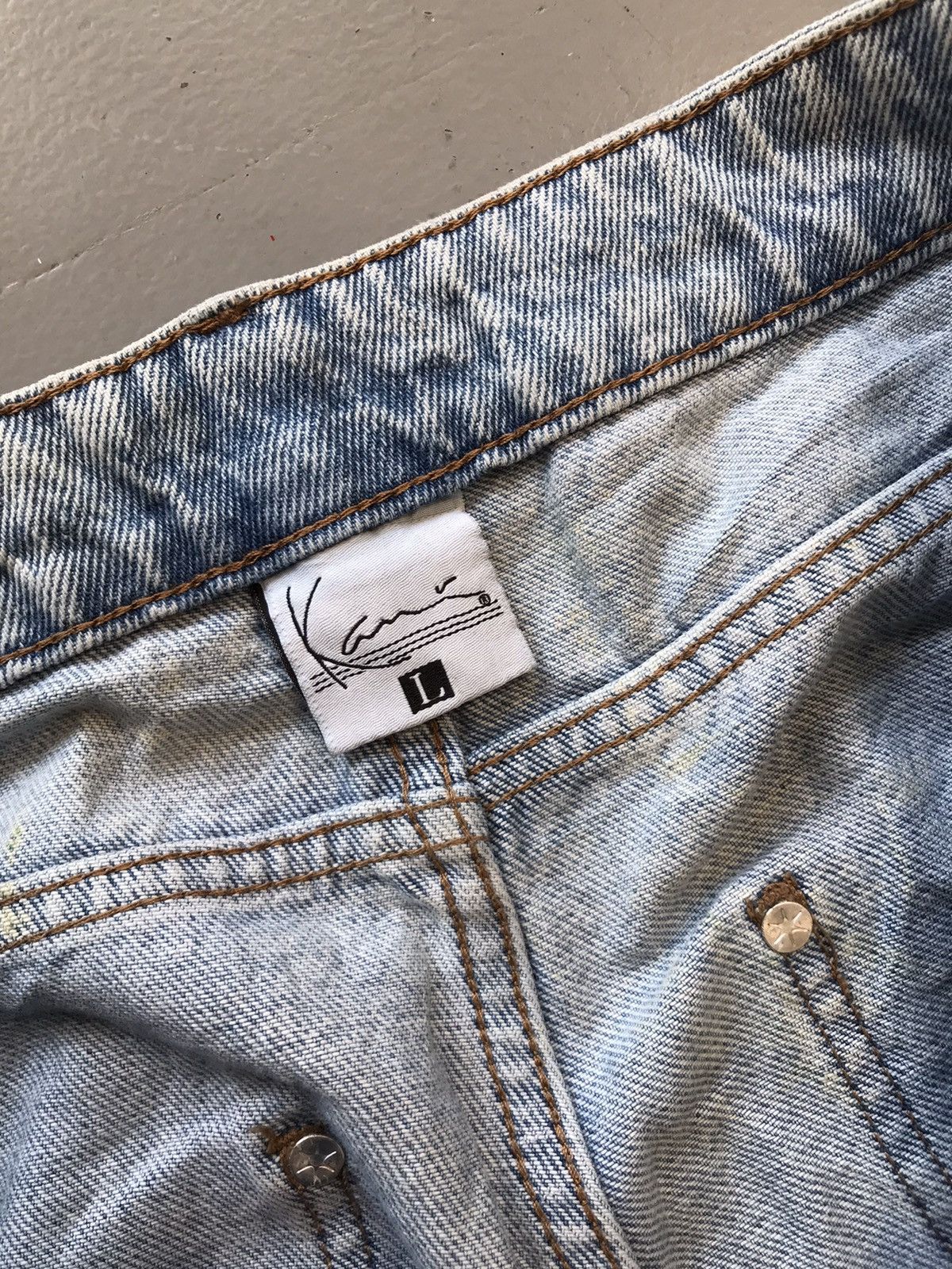 Vintage Karl Kani baggy carpenter denim