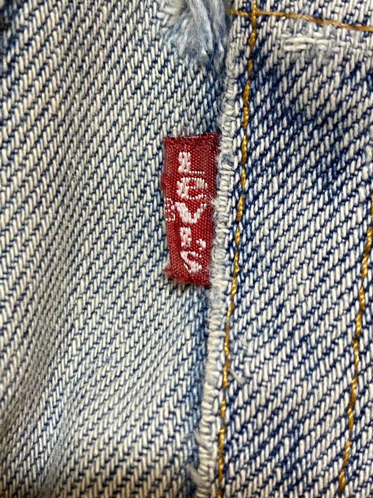 Levi's Vintage Clothing Levis 505 90s Faded Wash Grunge Distressed Loose Jeans Size US 30 / EU 46 - 9 Thumbnail