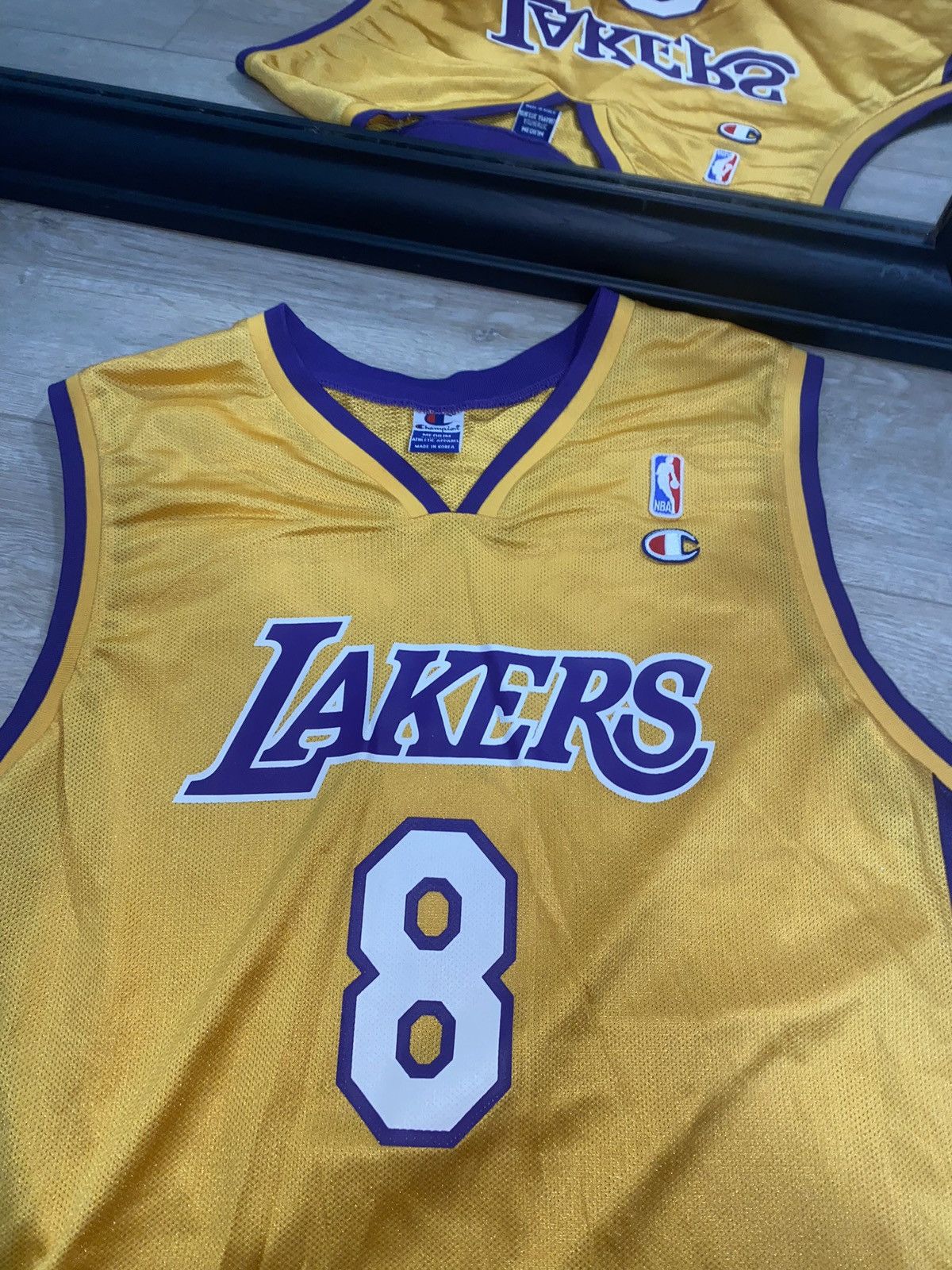 NBA × Vintage Rare Vintage / Y2K 90s Champion LA Lakers Kobe Bryant #8 Size US M / EU 48-50 / 2 - 4 Thumbnail