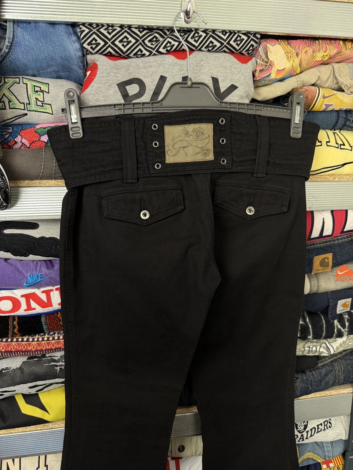 Diesel Vintage Diesel Super Flared Belt Denim Tornado Mart Size US 27 - 4 Thumbnail