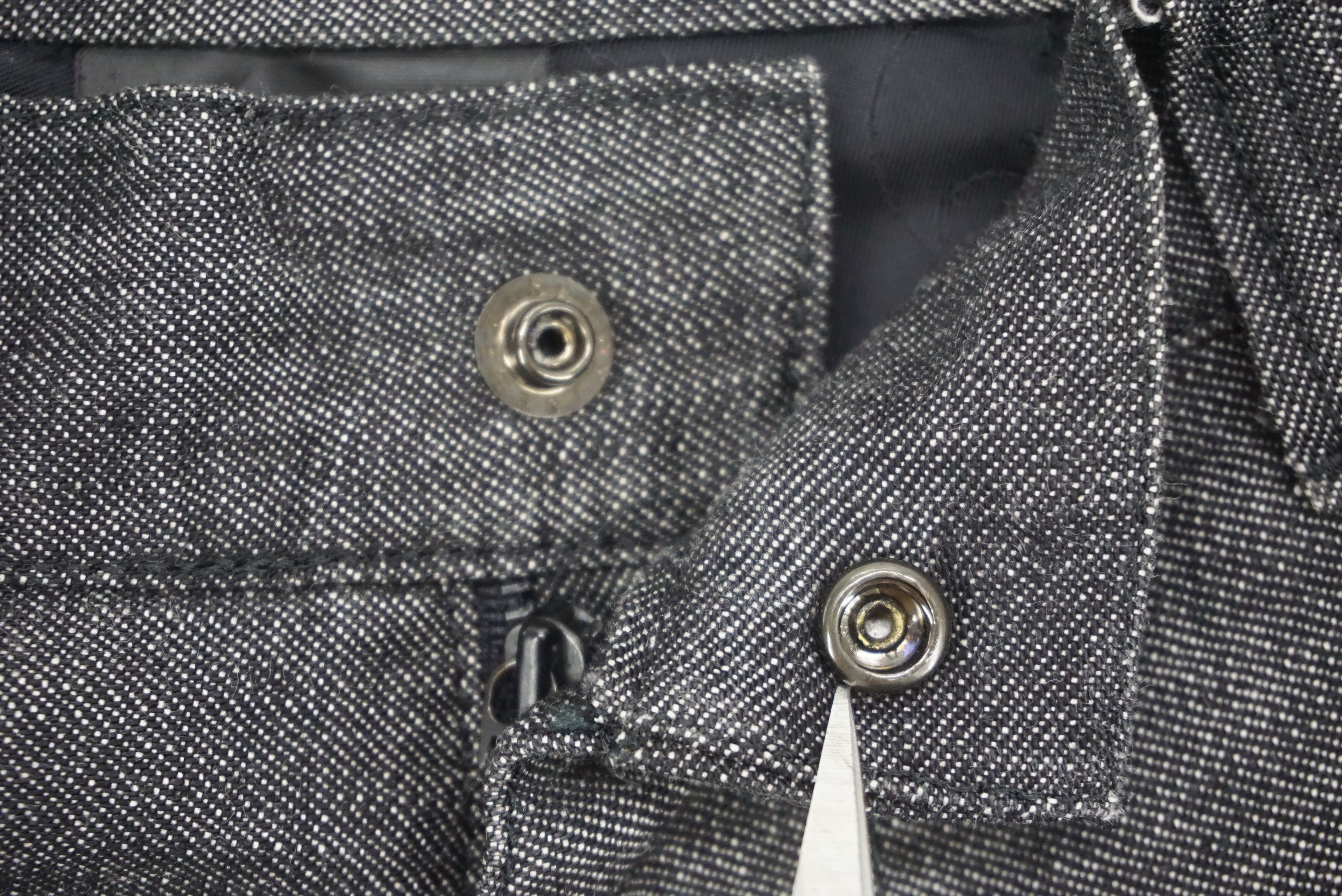 Japanese Brand Cycle Jeans fit W32xL31 Patchwork Buckle Waist Cargo Size US 30 / EU 46 - 8 Thumbnail