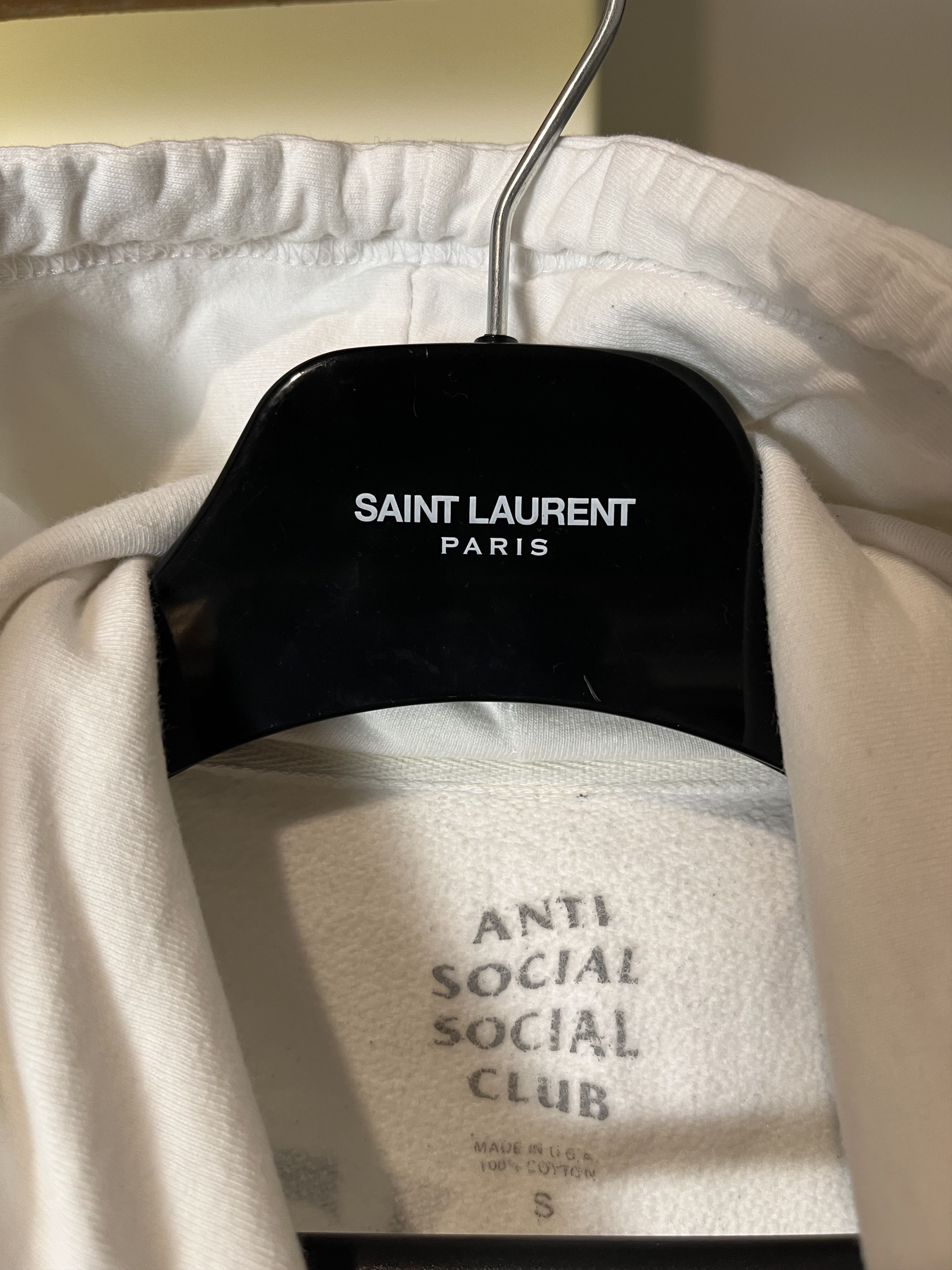 Anti Social Social Club × Independent Trading Co. Anti Social Social Club ASSC Classic Logo White Hoodie Size US S / EU 44-46 / 1 - 5 Thumbnail