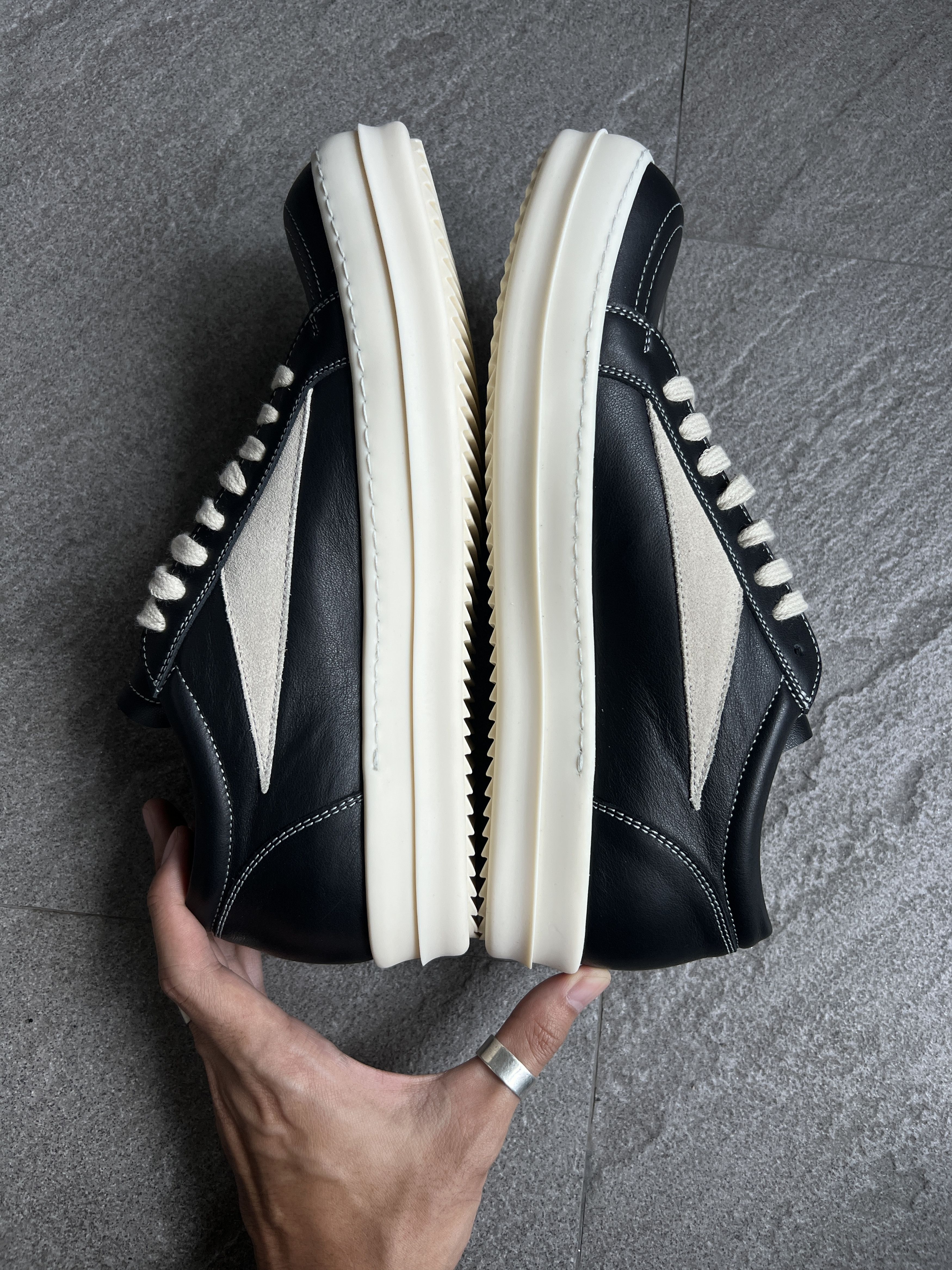 Rick Owens Rick Owens Vans Vintage Black Milk EU40 Size US 7 / EU 40 - 9 Thumbnail