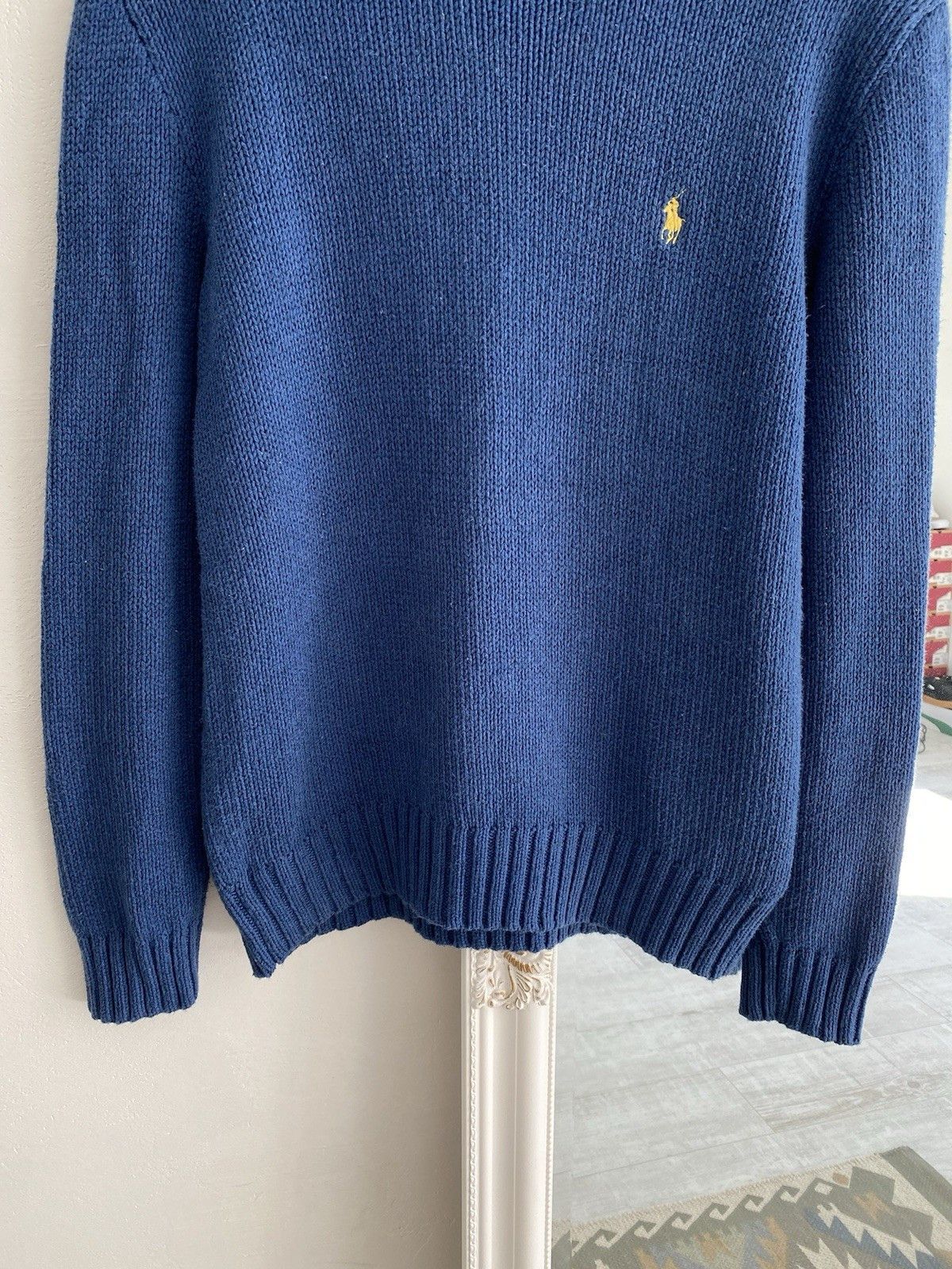 Polo Ralph Lauren Polo Ralph Lauren Cable Knit Crew Sweater Jumper Size US S / EU 44-46 / 1 - 4 Thumbnail