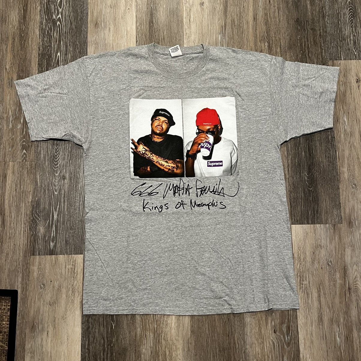 Supreme Supreme Three Six Mafia Photo Tee Juicy J Photo tee Size US XL / EU 56 / 4 - 4 Thumbnail