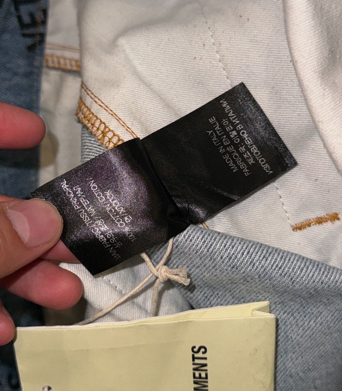 All over stamped logo transformer jeans