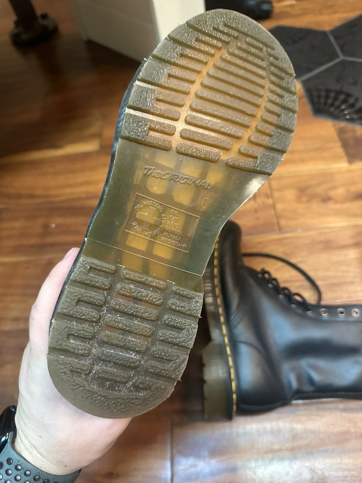 Dr. Martens × Vintage Vintage Dr Martens boots Size US 6.5 / EU 39-40 - 5 Thumbnail
