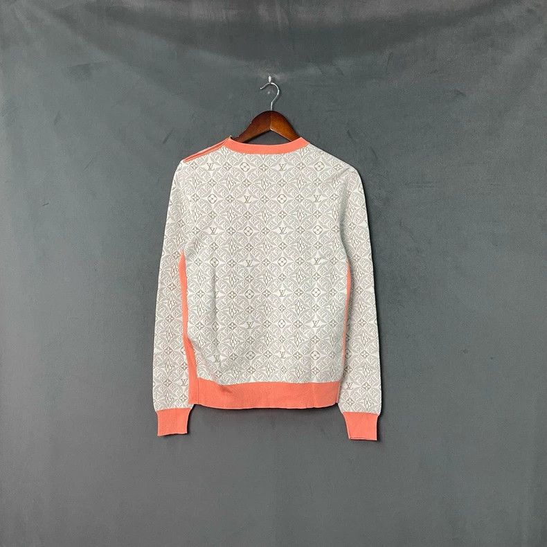 Louis Vuitton Louis Vuitton Orange patchwork chain sweatshirt Size M / US 6-8 / IT 42-44 - 2 Thumbnail