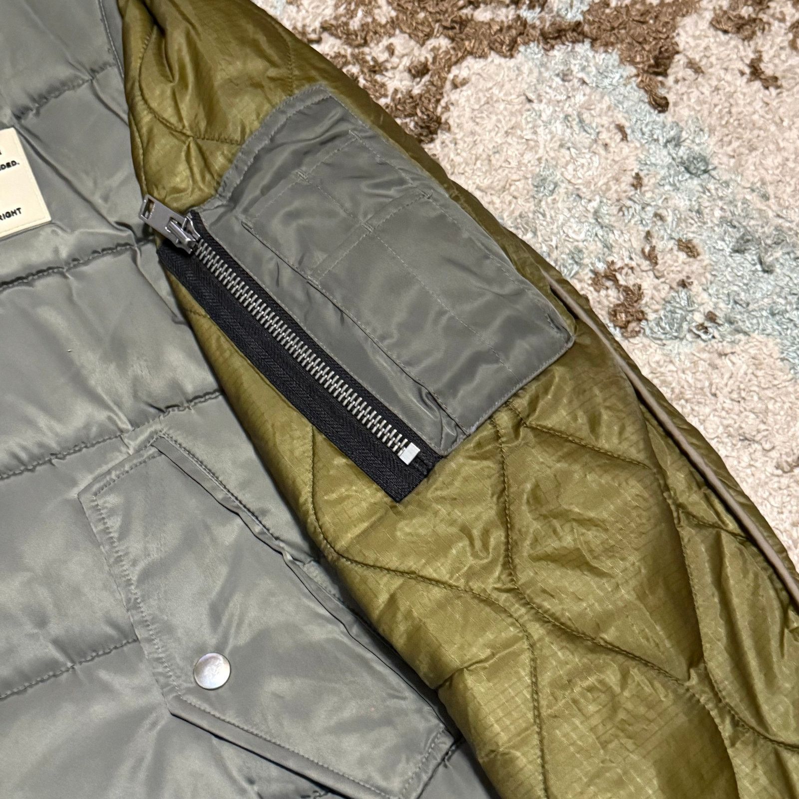 Diesel Diesel W-Koslov Bomber Jacket Size Large Military Style 2019 Size US L / EU 52-54 / 3 - 6 Thumbnail