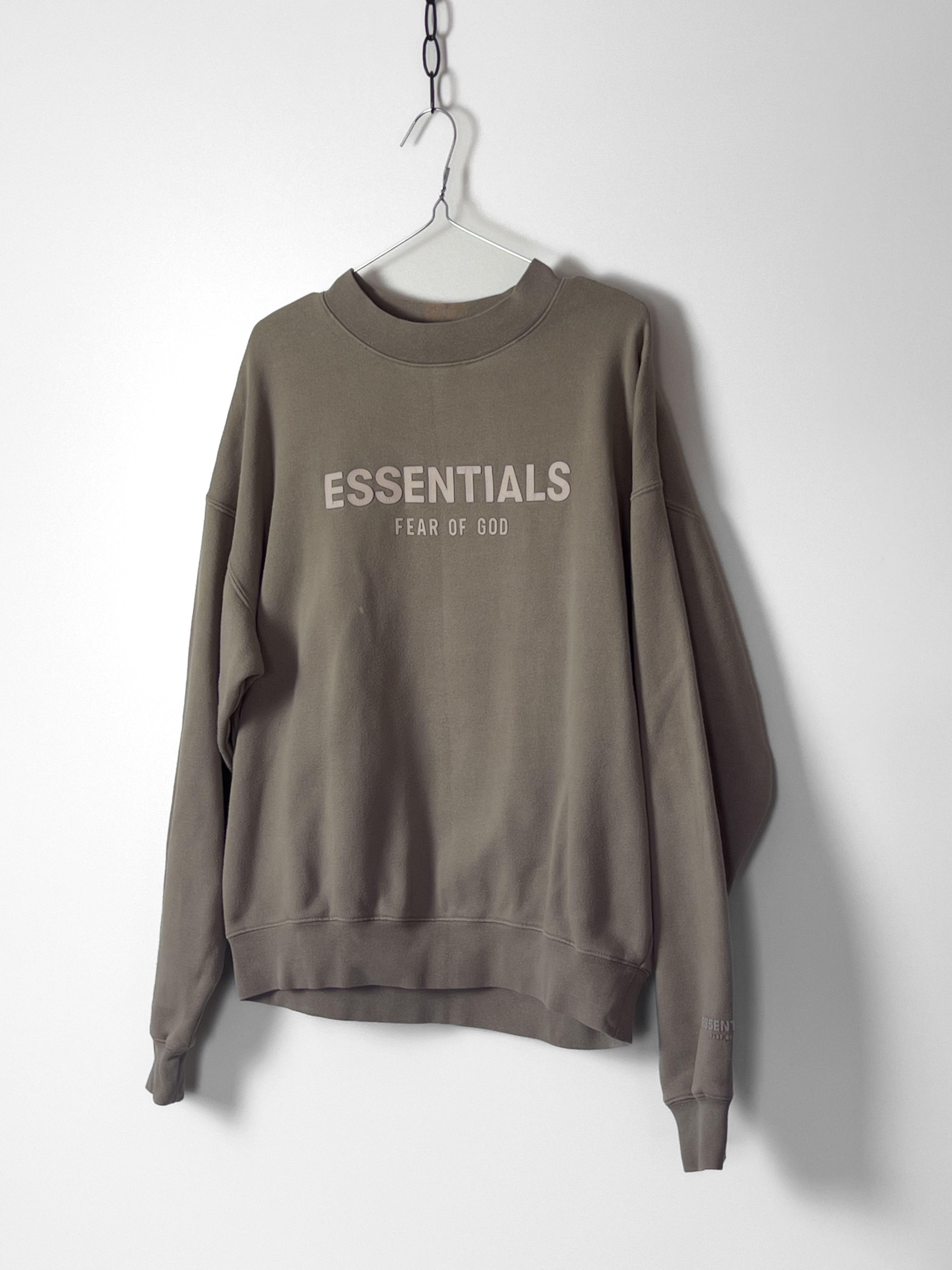 Fear of God FEAR OF GOD ESSENTIALS Junior logo-print Sweatshirt Size US S / EU 44-46 / 1 - 1 Thumbnail