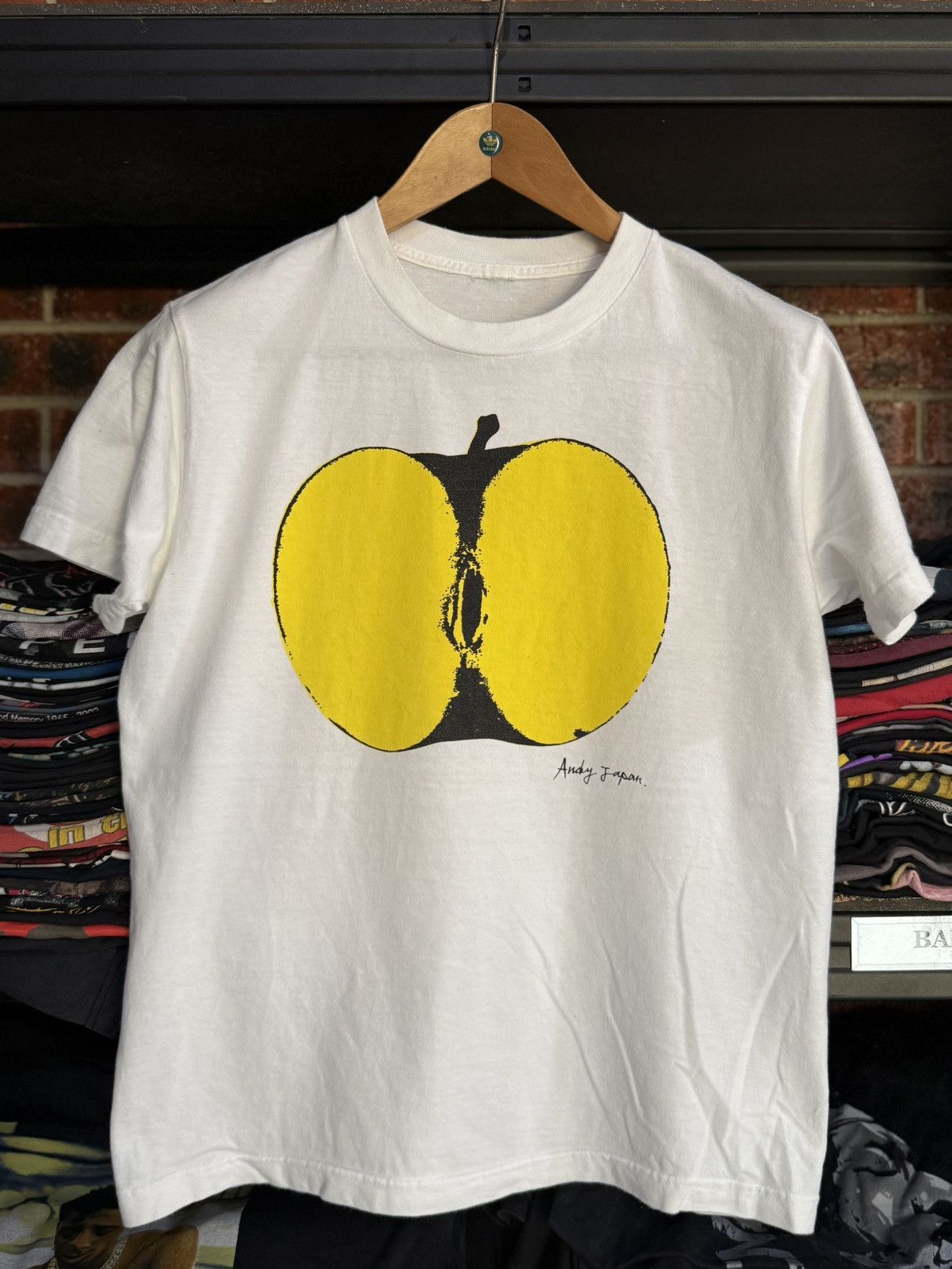 Andy Warhol × Vintage Vintage Art The Andy Japan Festival VI Apple Tee Size US M / EU 48-50 / 2 - 1 Thumbnail