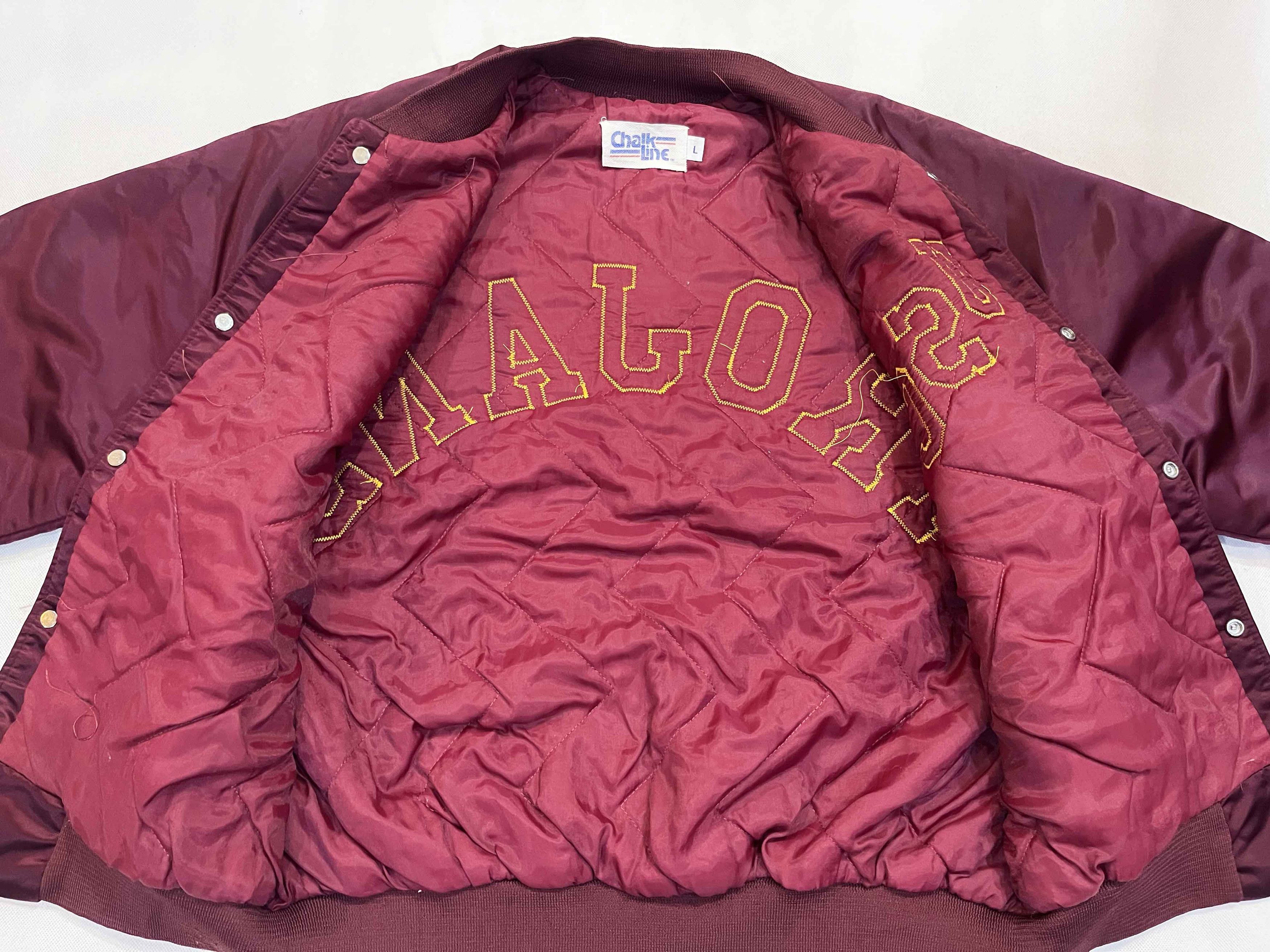 Chalk Line × NCAA × Vintage Vintage Chalk Line USC Trojans Bomber Jacket Size US L / EU 52-54 / 3 - 8 Thumbnail