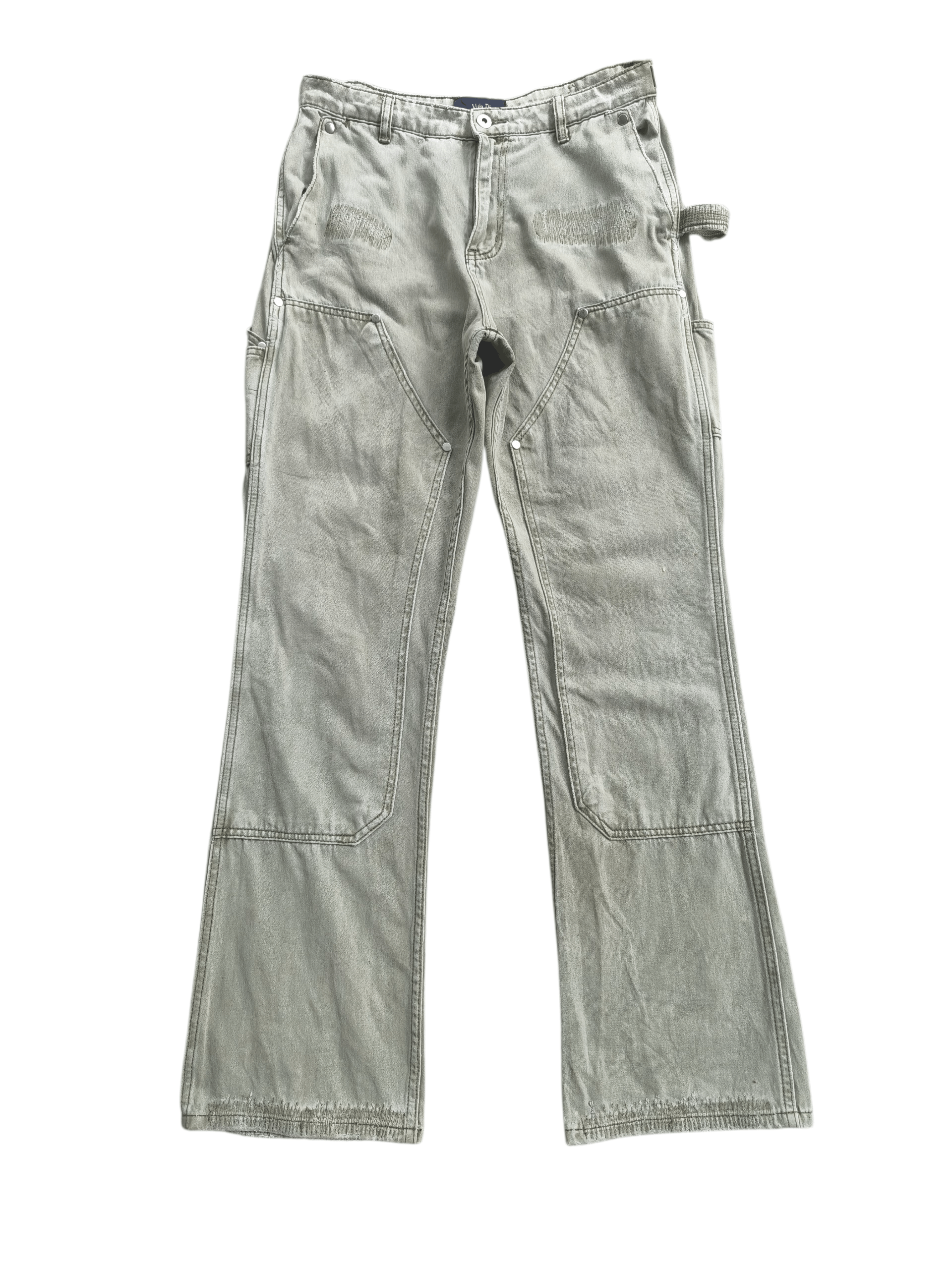 希少 VujaDe GUNTHER DESTROYED DOUBLE-KNEE サイズ : S Vuja De Vuja De Gunther Destroyed Double-Knee Pants | Grailed