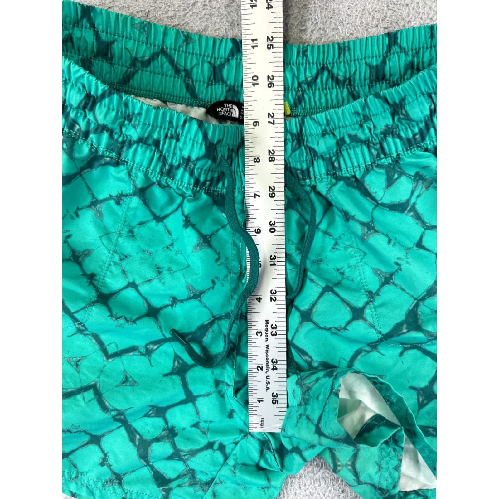 The North Face The North Face Womens Shorts Small Green 100% Nylon Activewear Running Gym Size 28" / US 6 / IT 42 - 7 Thumbnail