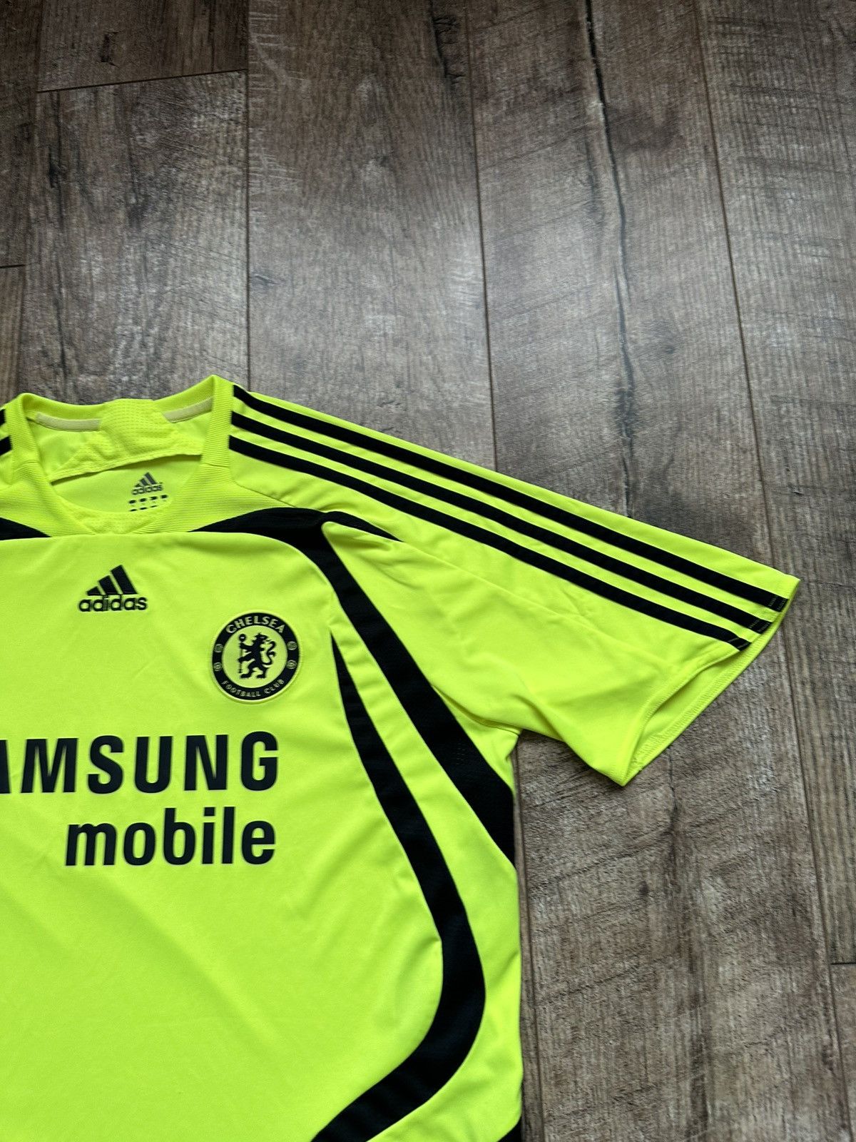 Adidas 2007/08 Adidas Chelsea FC Third Kit Football Jersey Size US L / EU 52-54 / 3 - 2 Thumbnail
