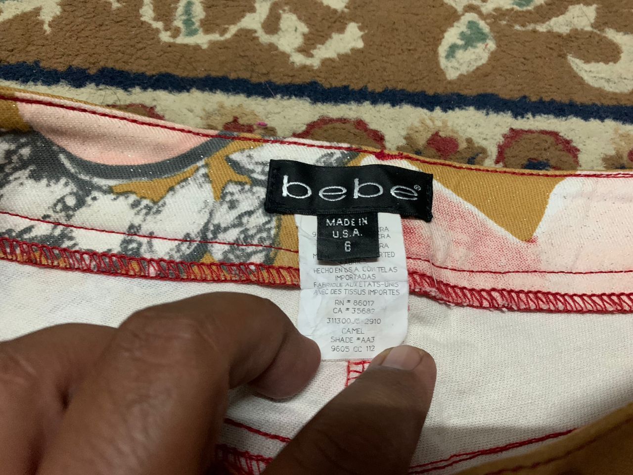Bebe bebe full print pants Size 29" - 6 Thumbnail