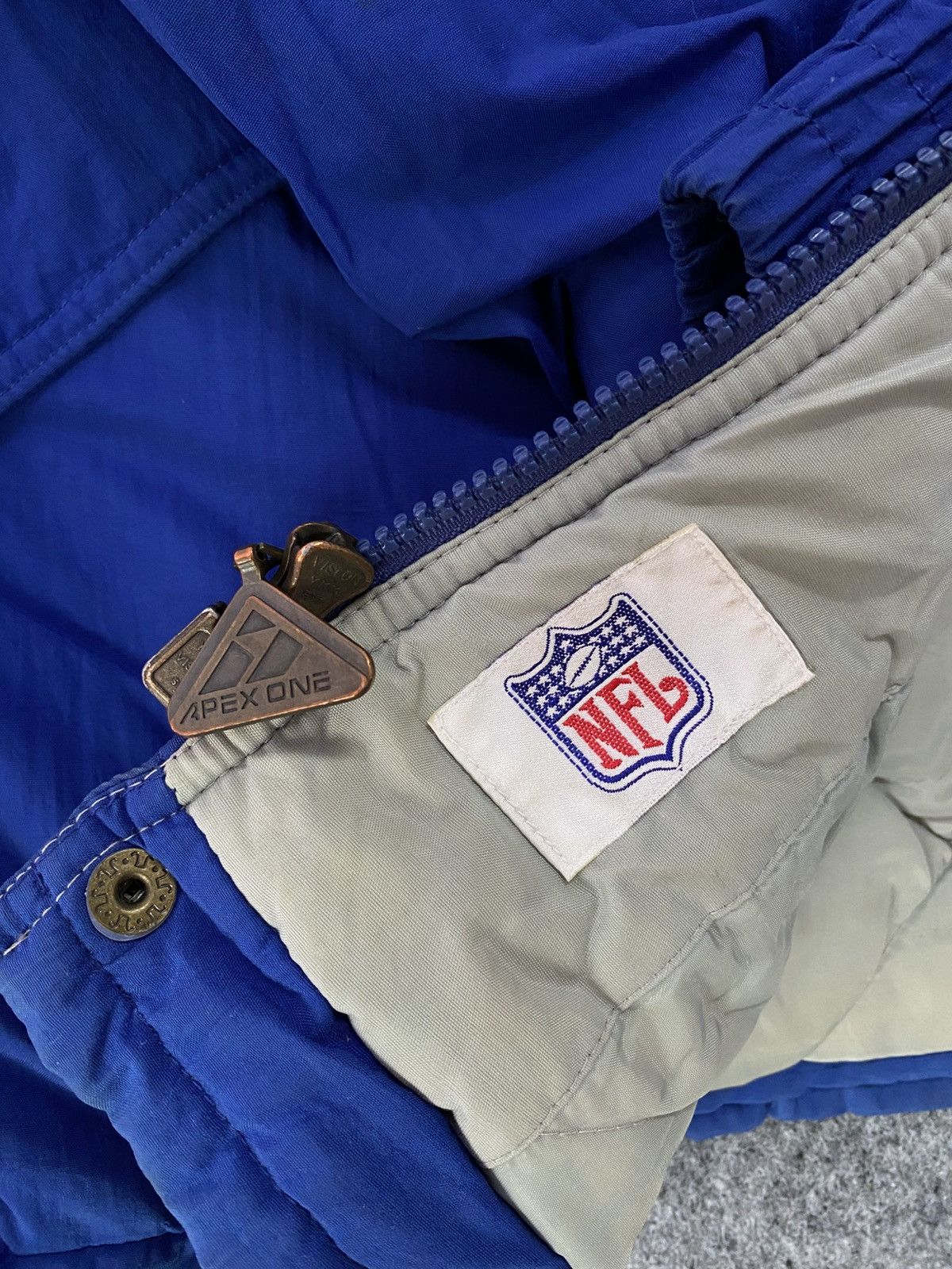 Apex One × Pro Line 🔥Dallas Cowboys APEX ONE Pro Line Jacket Men's Blue Hooded Size US L / EU 52-54 / 3 - 8 Thumbnail
