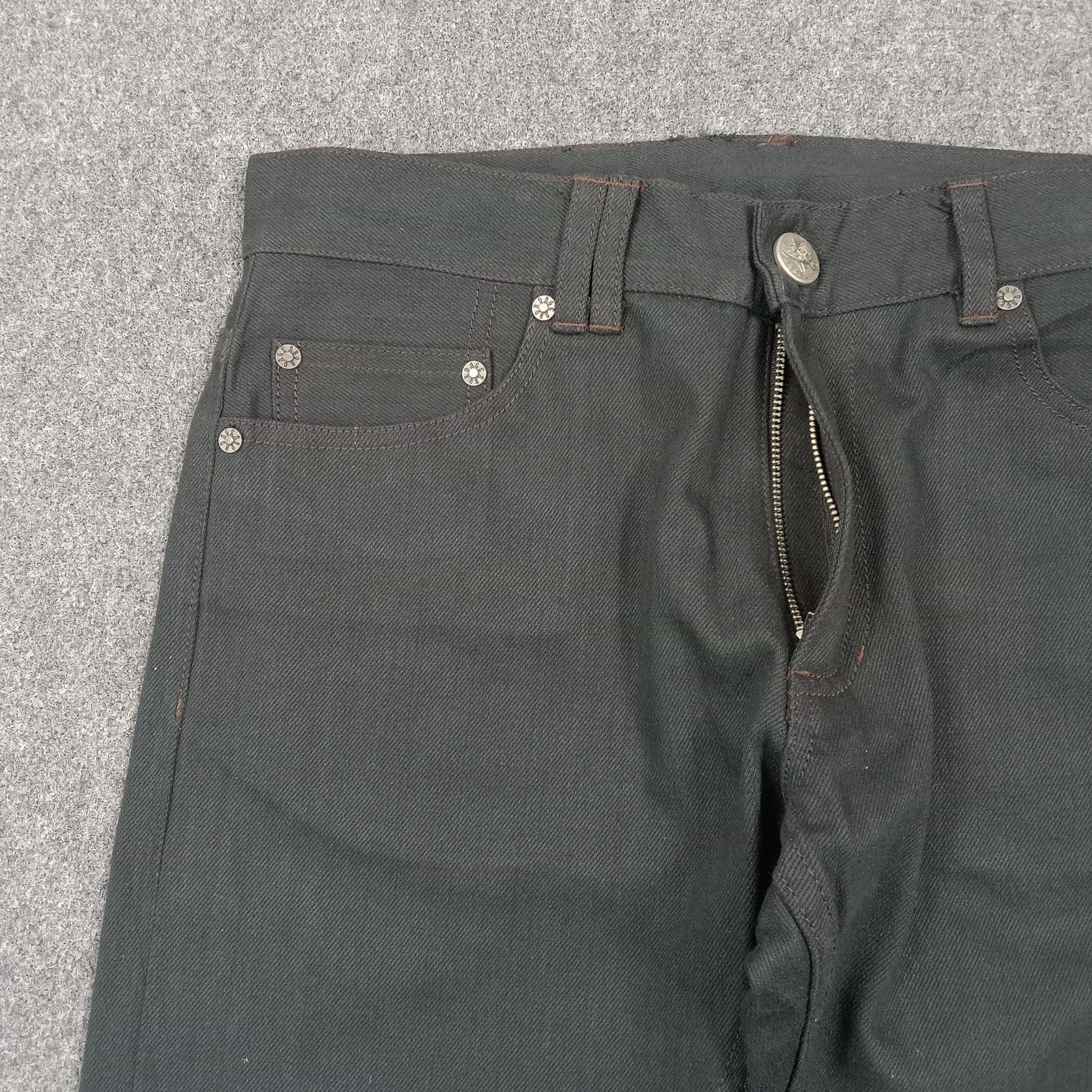 Japanese Brand Abordage by Hiromu Takahara Skull Punk Denim Pants C280N6 Size US 31 - 7 Thumbnail