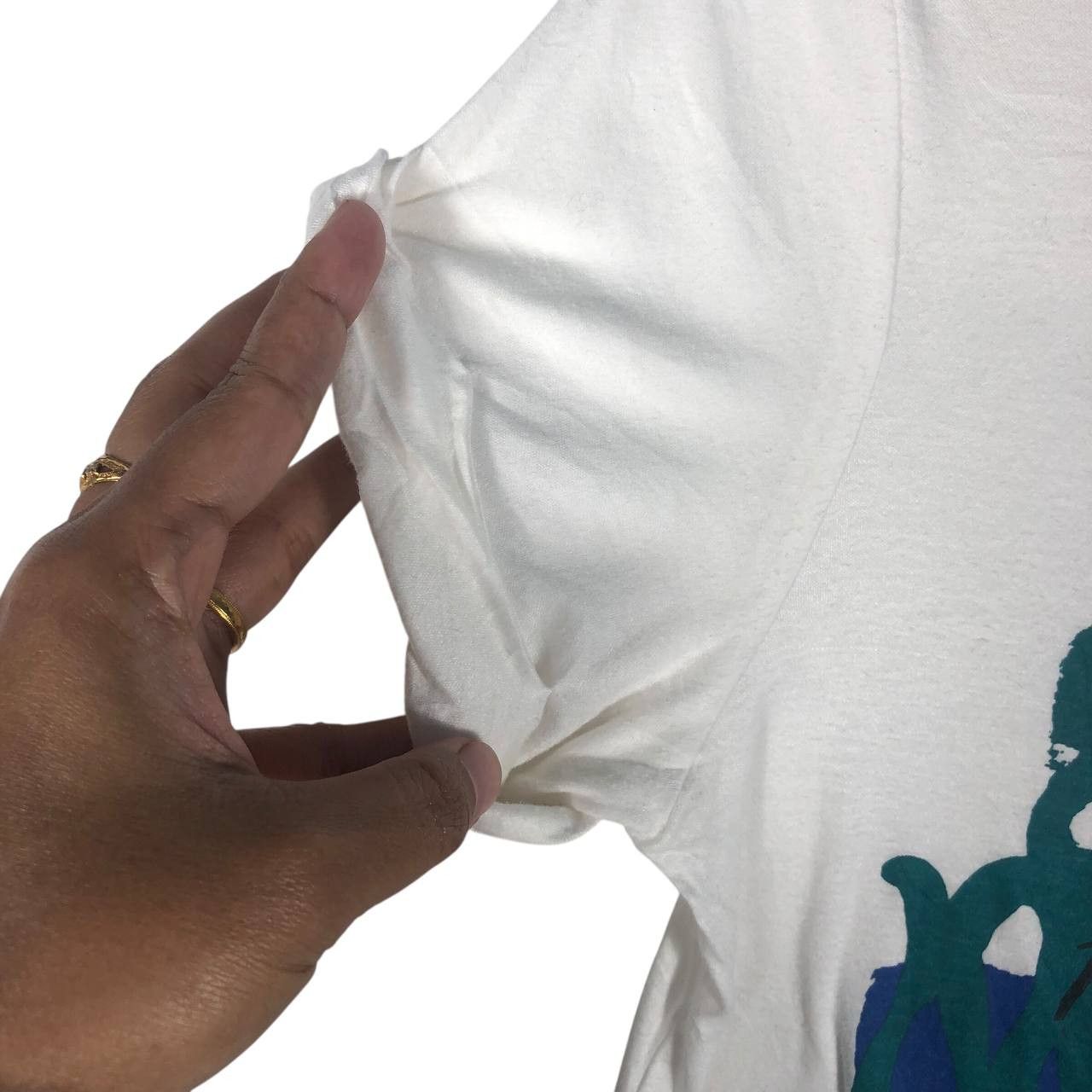 Lanvin Lanvin En Blue White T-Shirt Size XS / US 0-2 / IT 36-38 - 6 Thumbnail