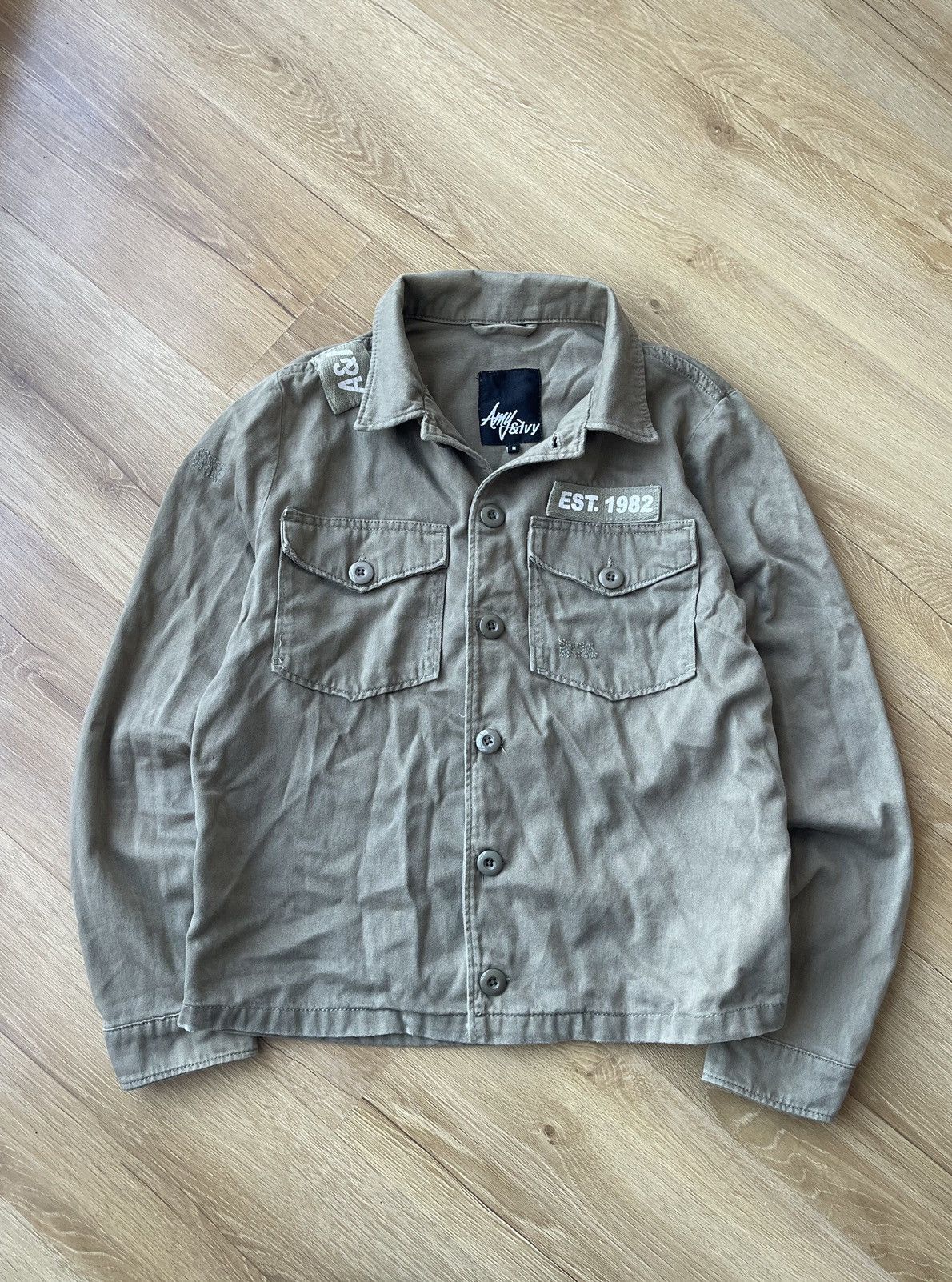 Other Military Patch Shirt Button Up Size US M / EU 48-50 / 2 - 3 Thumbnail