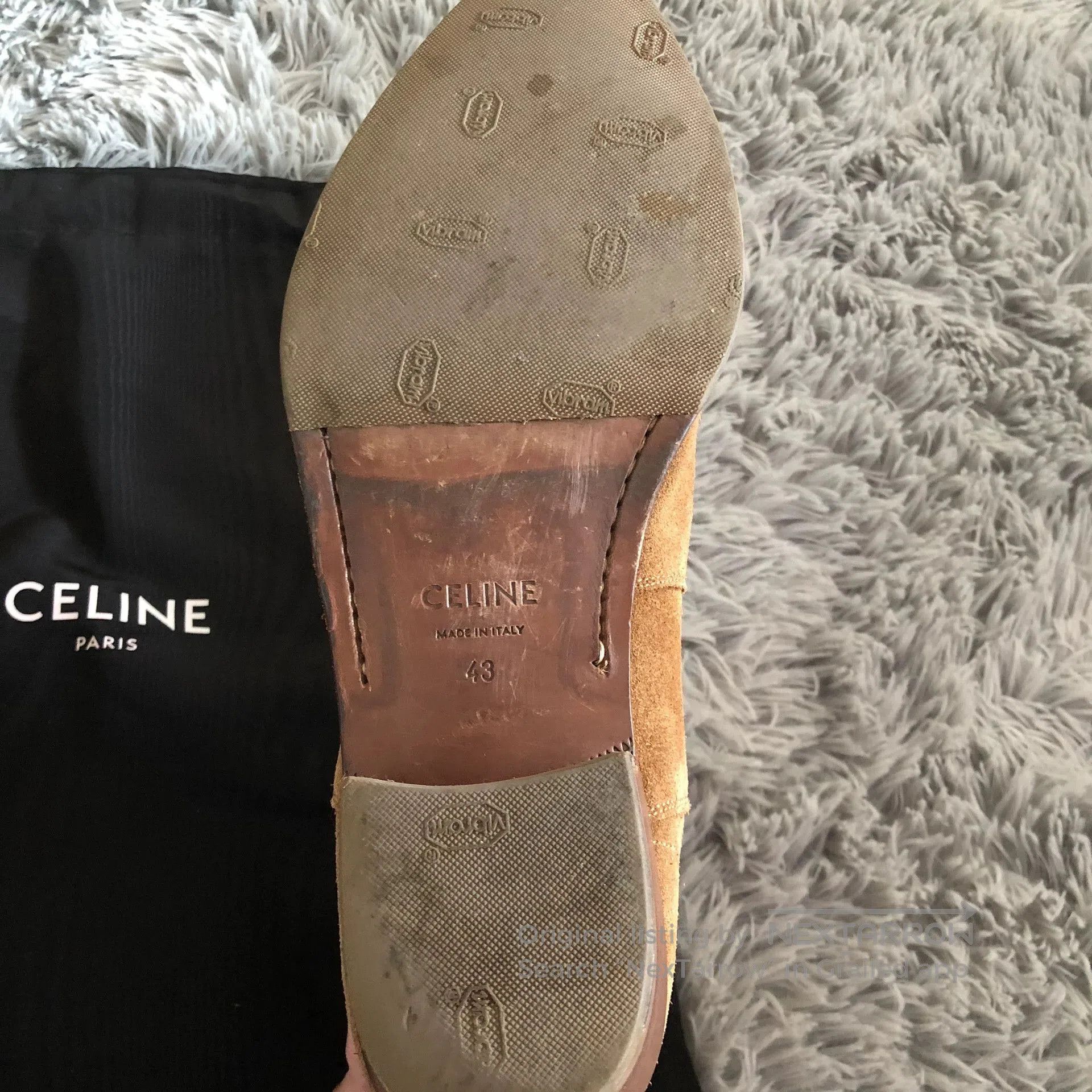 Hedi Slimane Celine 19FW Camargue Suede Chelsea Boots. Size US 10 / EU 43 - 3 Thumbnail