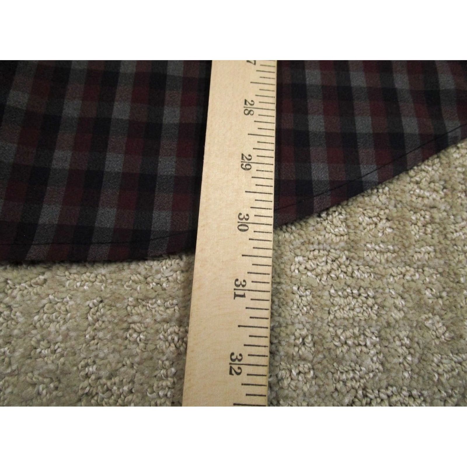Mizzen+Main Mizzen+Main Shirt Men Medium Red Check Lightweight Leeward Trim Fit Long Sleeve Size US M / EU 48-50 / 2 - 7 Thumbnail