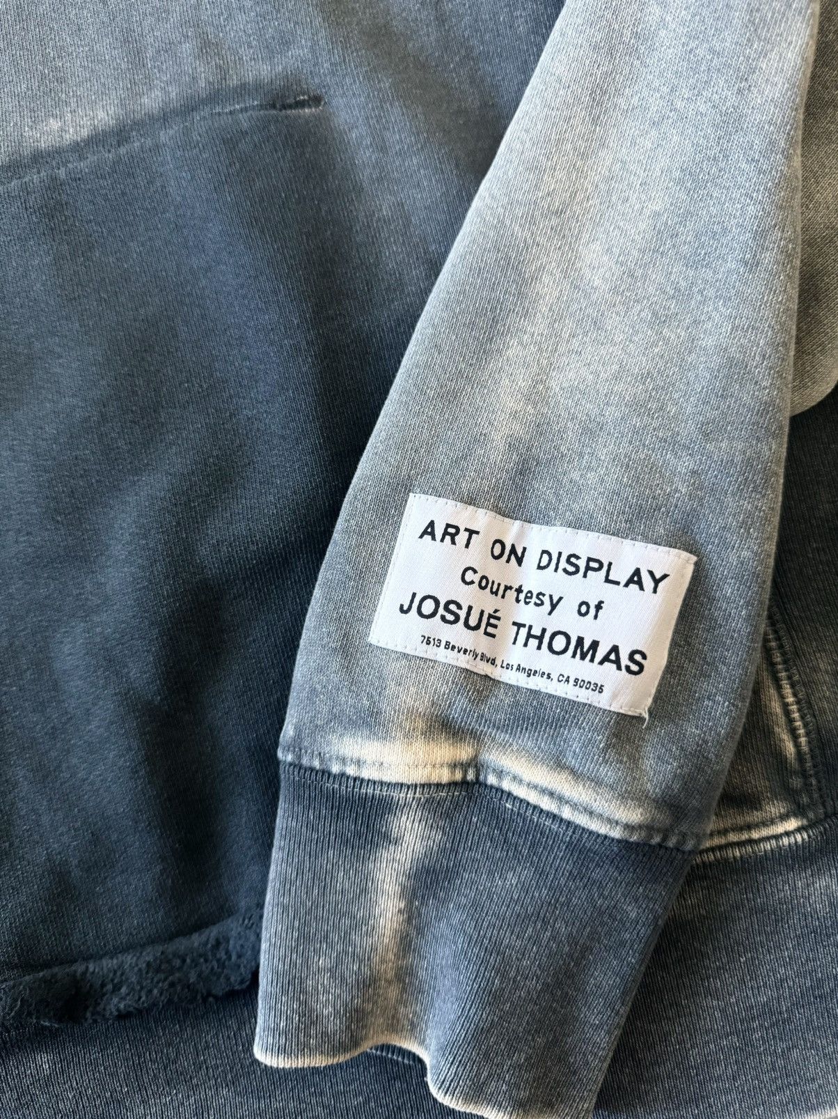 Gallery Dept. Gallery Dept. Reversible French Logo Hoodie Faded Navy Blue Size US L / EU 52-54 / 3 - 9 Thumbnail