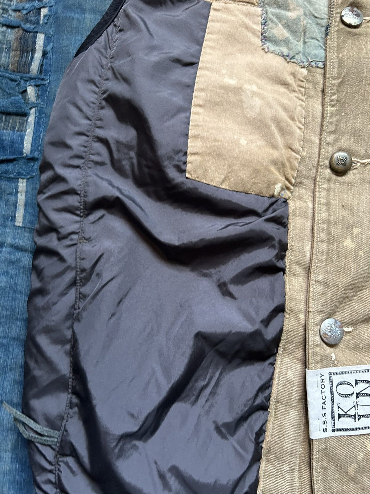 Kapital Kapital kountry reconstructed reversible vest Size US L / EU 52-54 / 3 - 7 Thumbnail