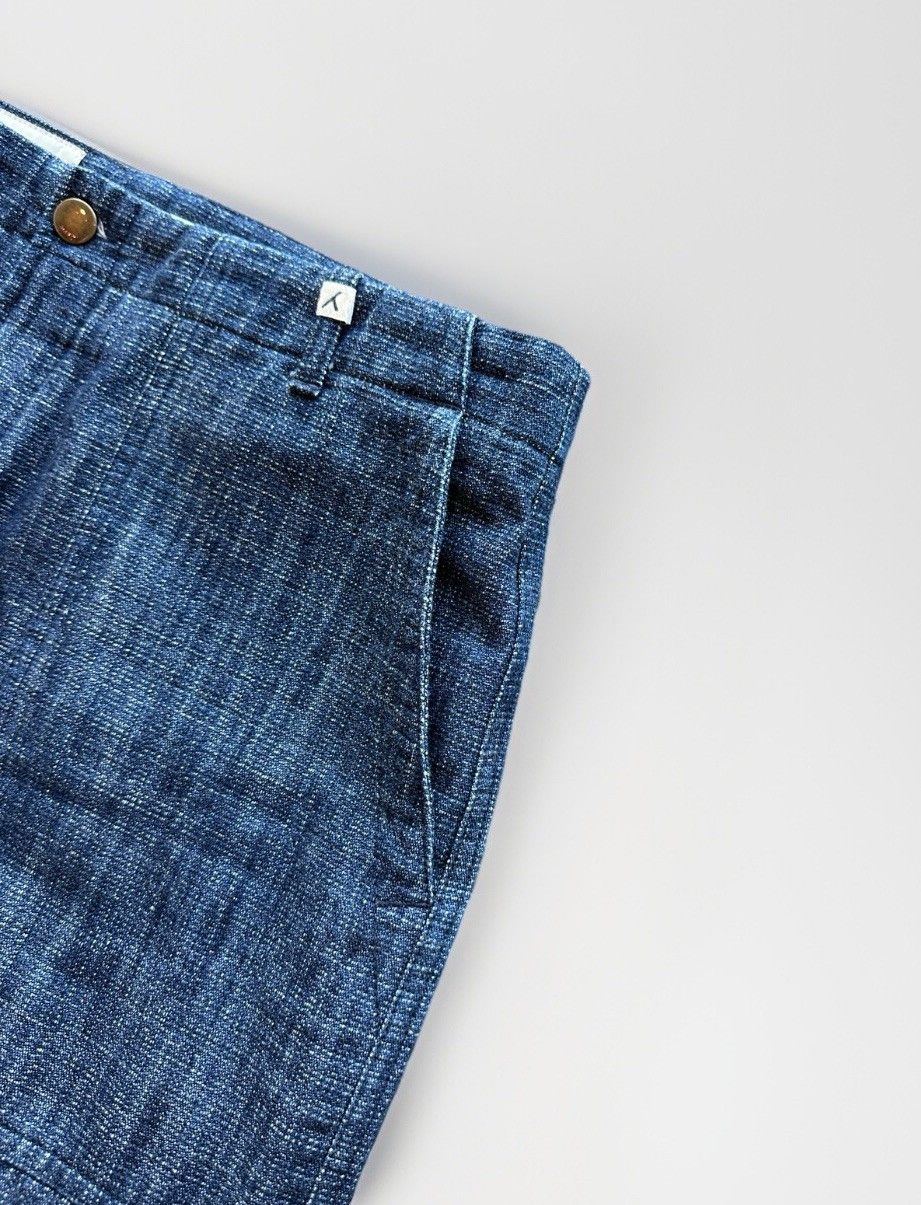 Vintage Myths Mens Baggy Wide Leg Denim Pants Trousers Jeans Style Size US 30 / EU 46 - 7 Thumbnail