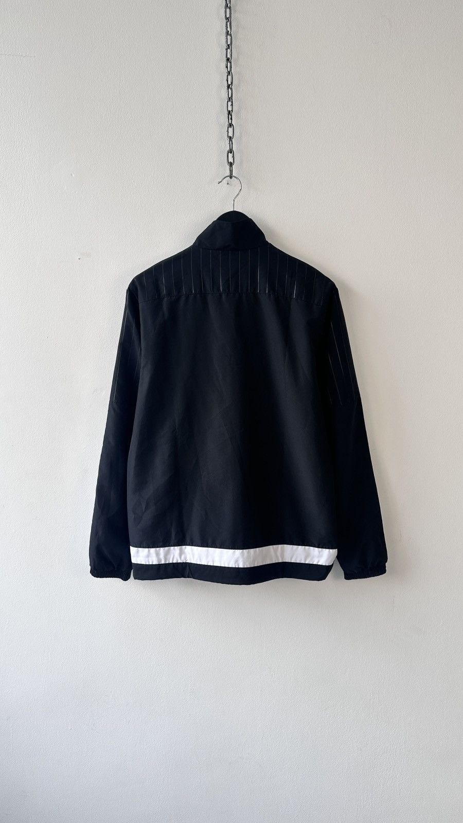 Adidas Vintage Adidas Tracksuit Top Jacket Black Terrace Casuals M Size US M / EU 48-50 / 2 - 11 Thumbnail