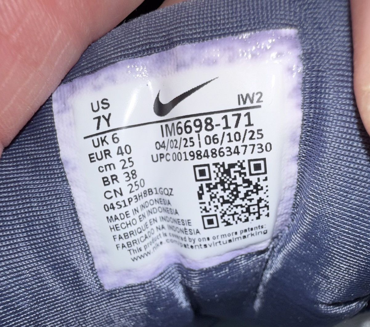 Nike Nike “Puff Print” lowtop Court Borough Recraft, sz7/8.5w NEW Size US 8.5 / IT 38.5 - 17 Thumbnail