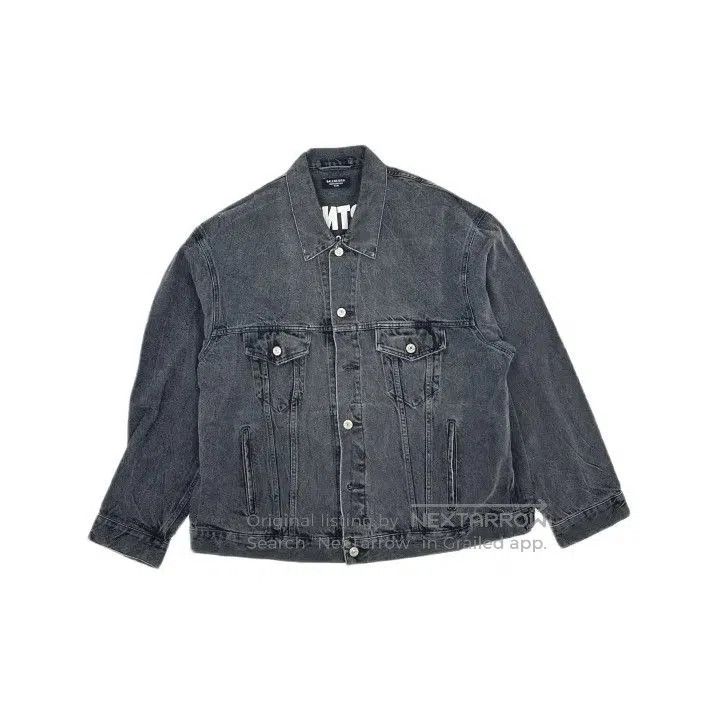 Balenciaga Balenciaga x FORTNITE Black Denim Jacket. Size US L / EU 52-54 / 3 - 2 Thumbnail
