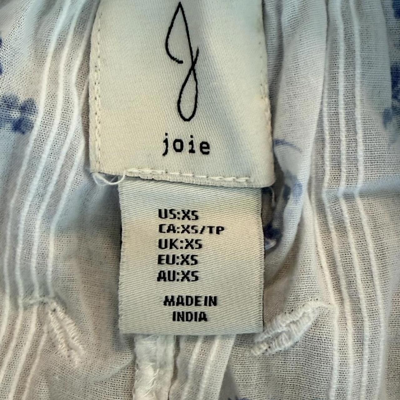 Joie Joie Women's white blue Jumpsuits Size US 26 / EU 42 - 6 Thumbnail