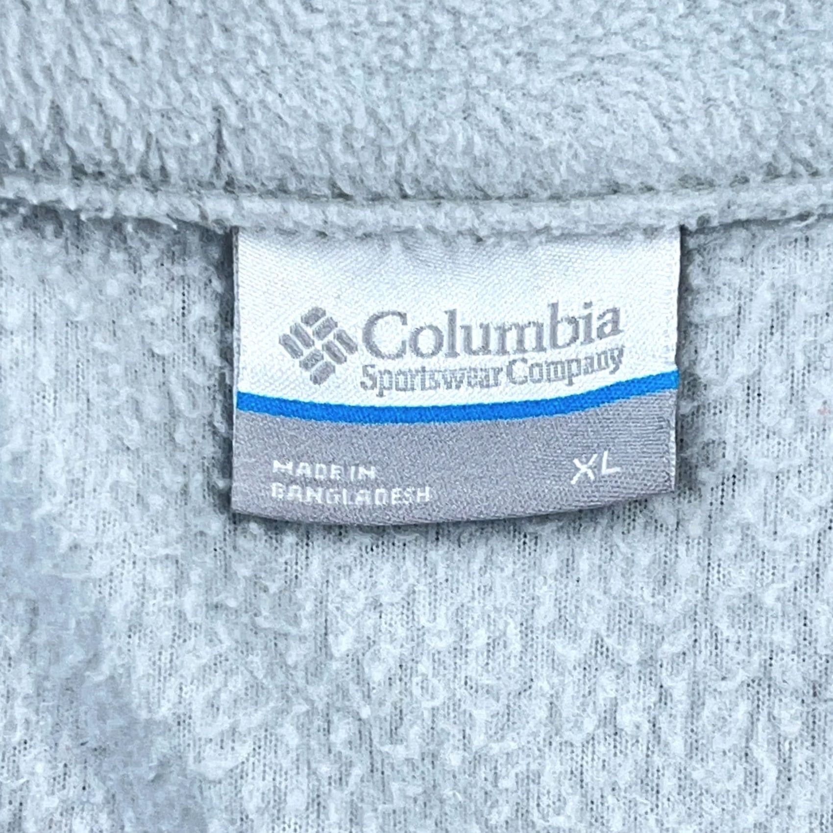 Vintage Columbia Sweater Women XL Blue Fleece Pullover Raglan Sleeve Zipper Logo Vintage: No Size XL / US 12-14 / IT 48-50 - 3 Thumbnail